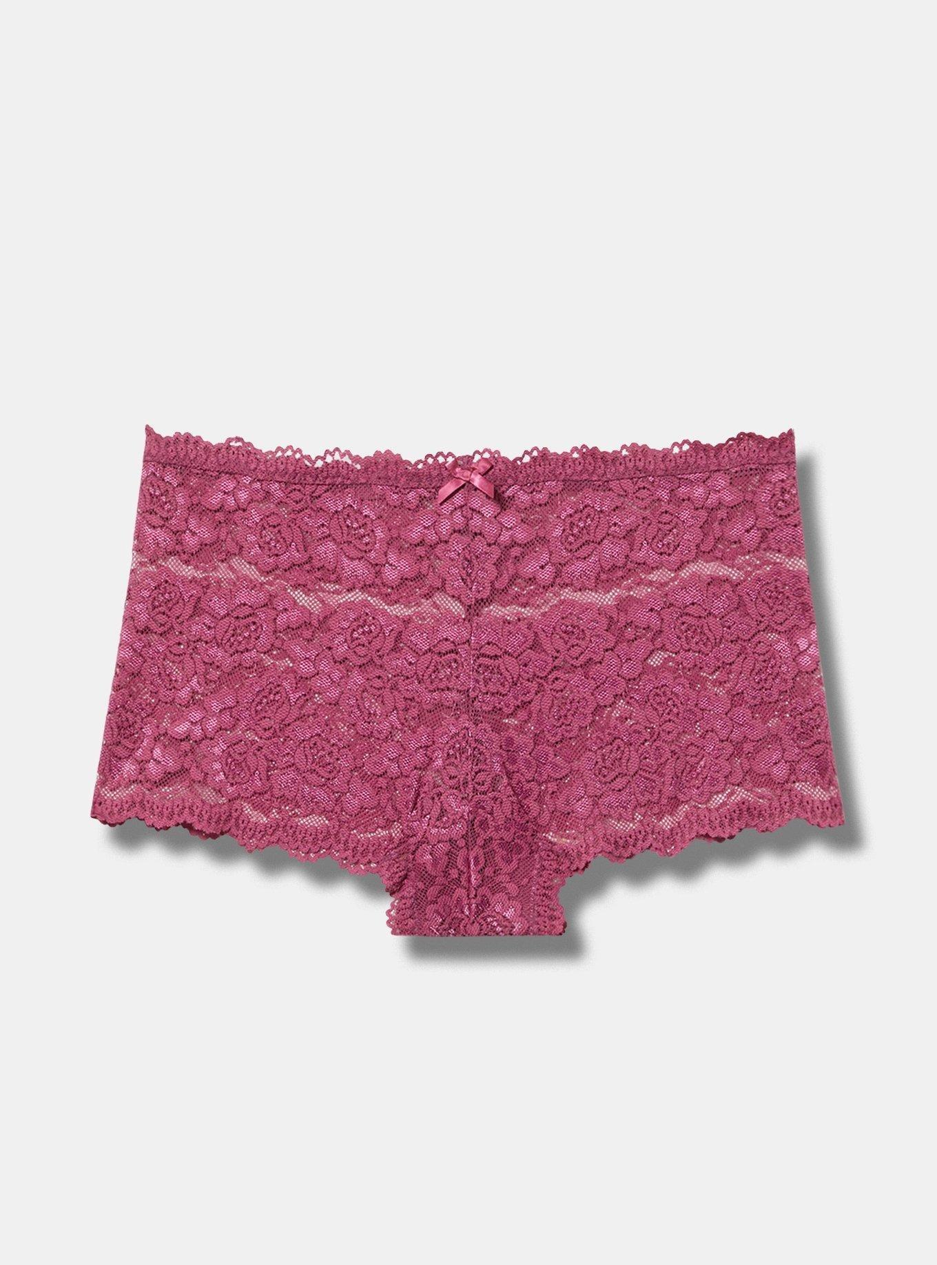 Mid-Rise Simply Lace Cheeky Panty Product Image