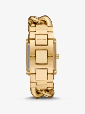 Oversized Emery Pavé -Tone Curb Link Watch Product Image