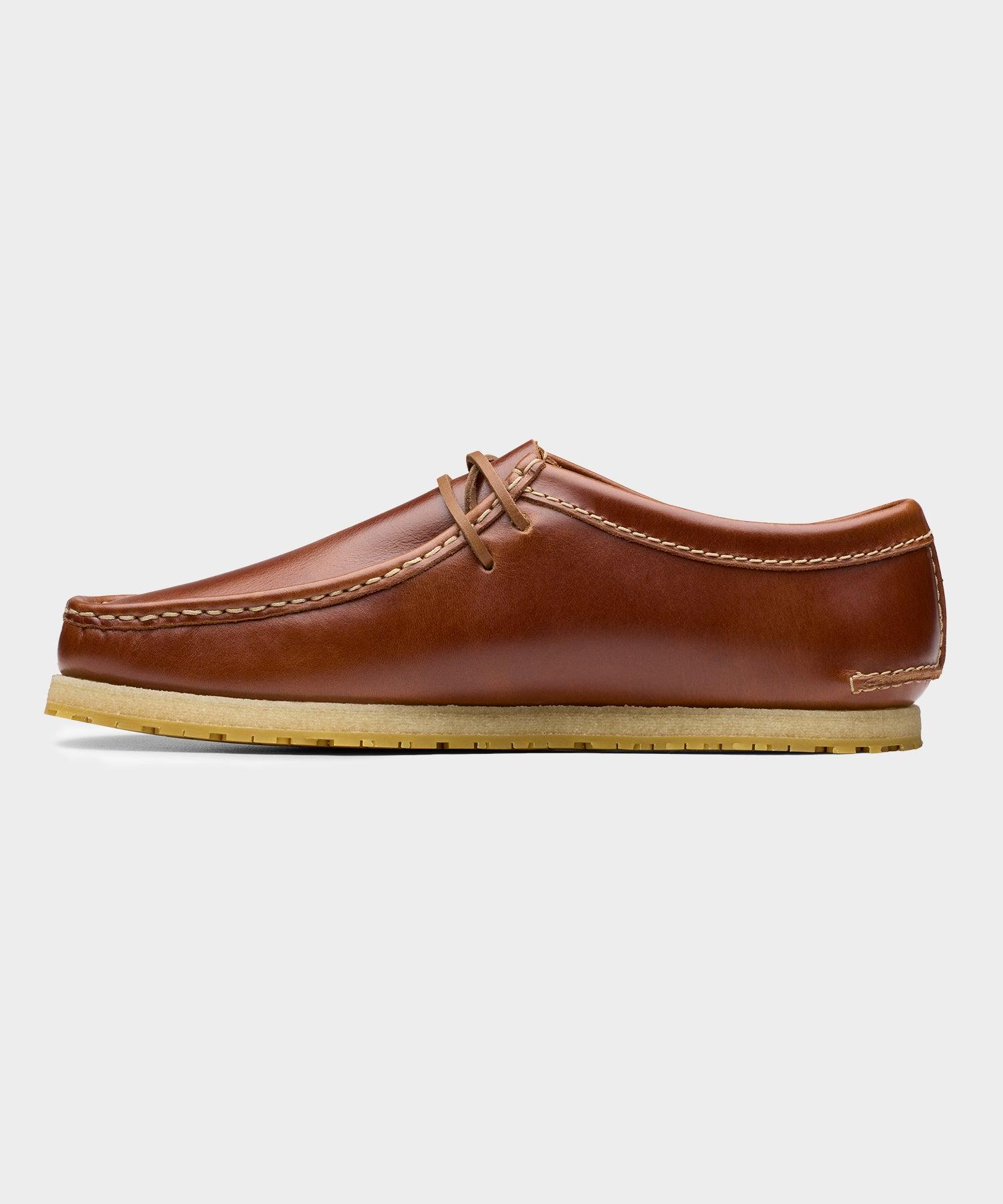 Clarks Godney Lace in British Tan Leather Product Image