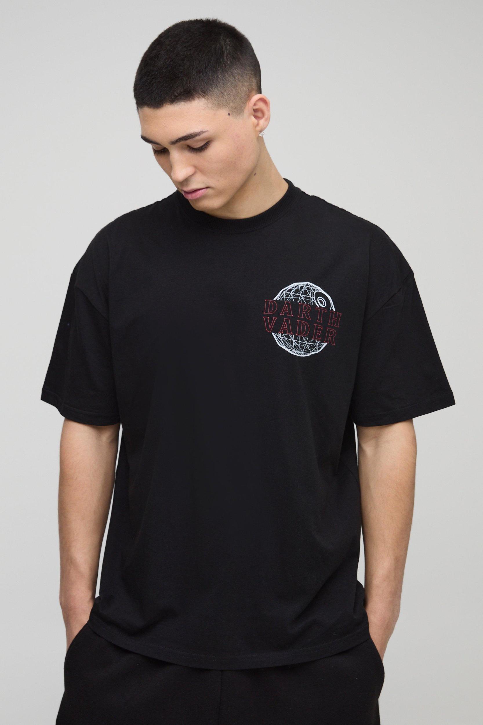 Oversized Disney Star Wars License T-Shirt | boohooMAN USA Product Image