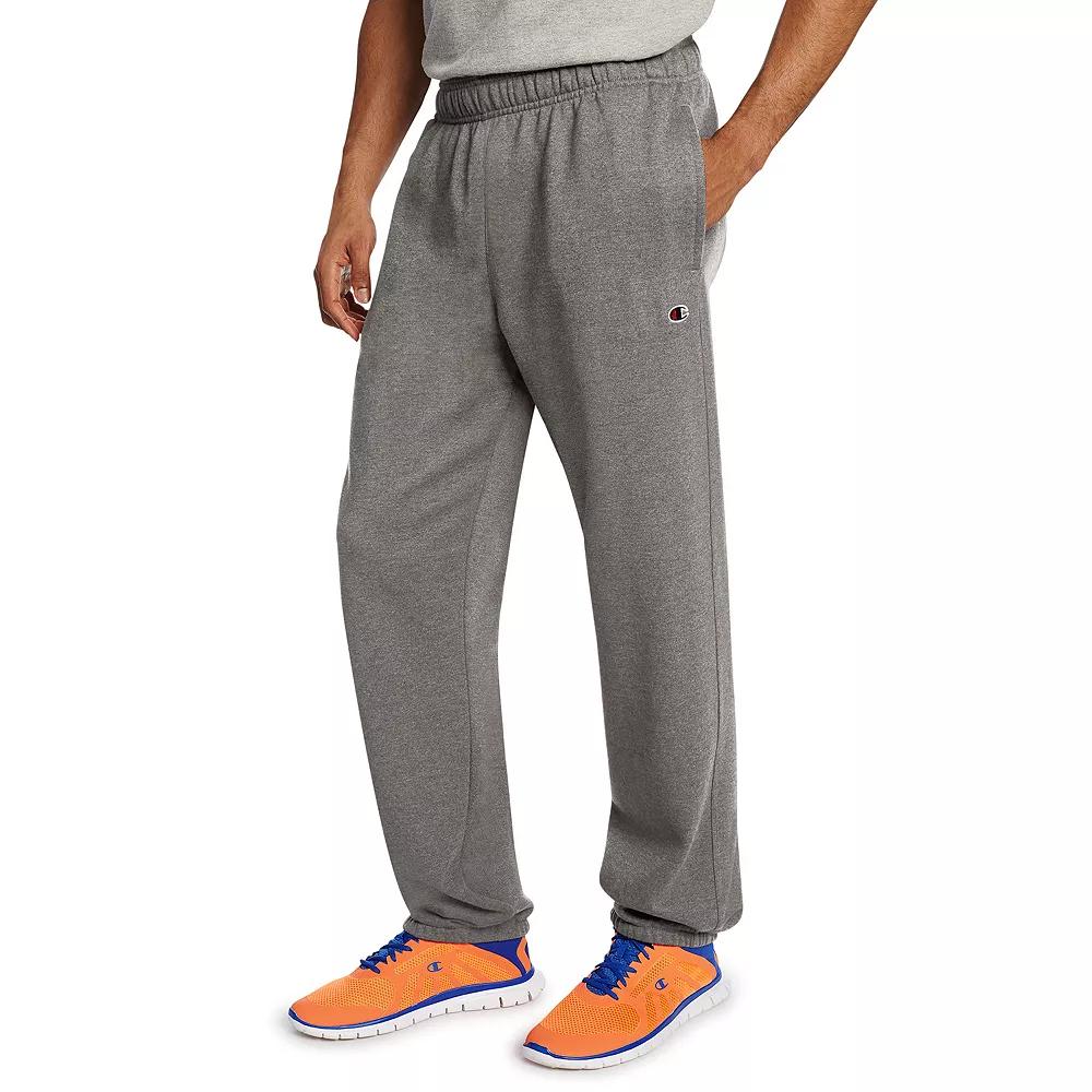 Mens Champion Cinched Fleece Pants Blue Product Image
