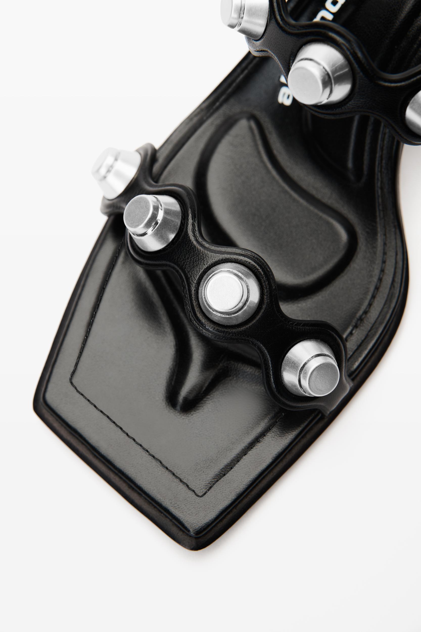 Rexa 65mm Sandal In Leather Product Image