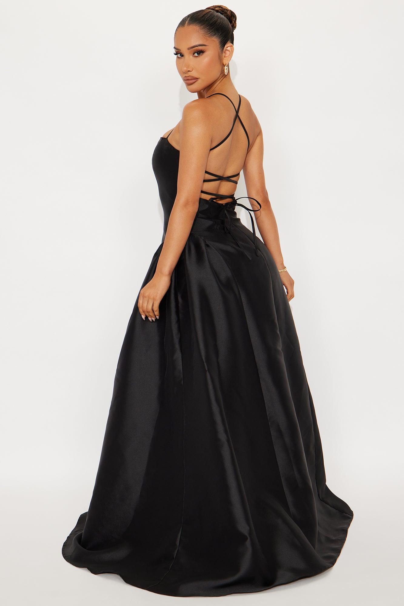 Princess Fantasy Gown - Black Female Product Image