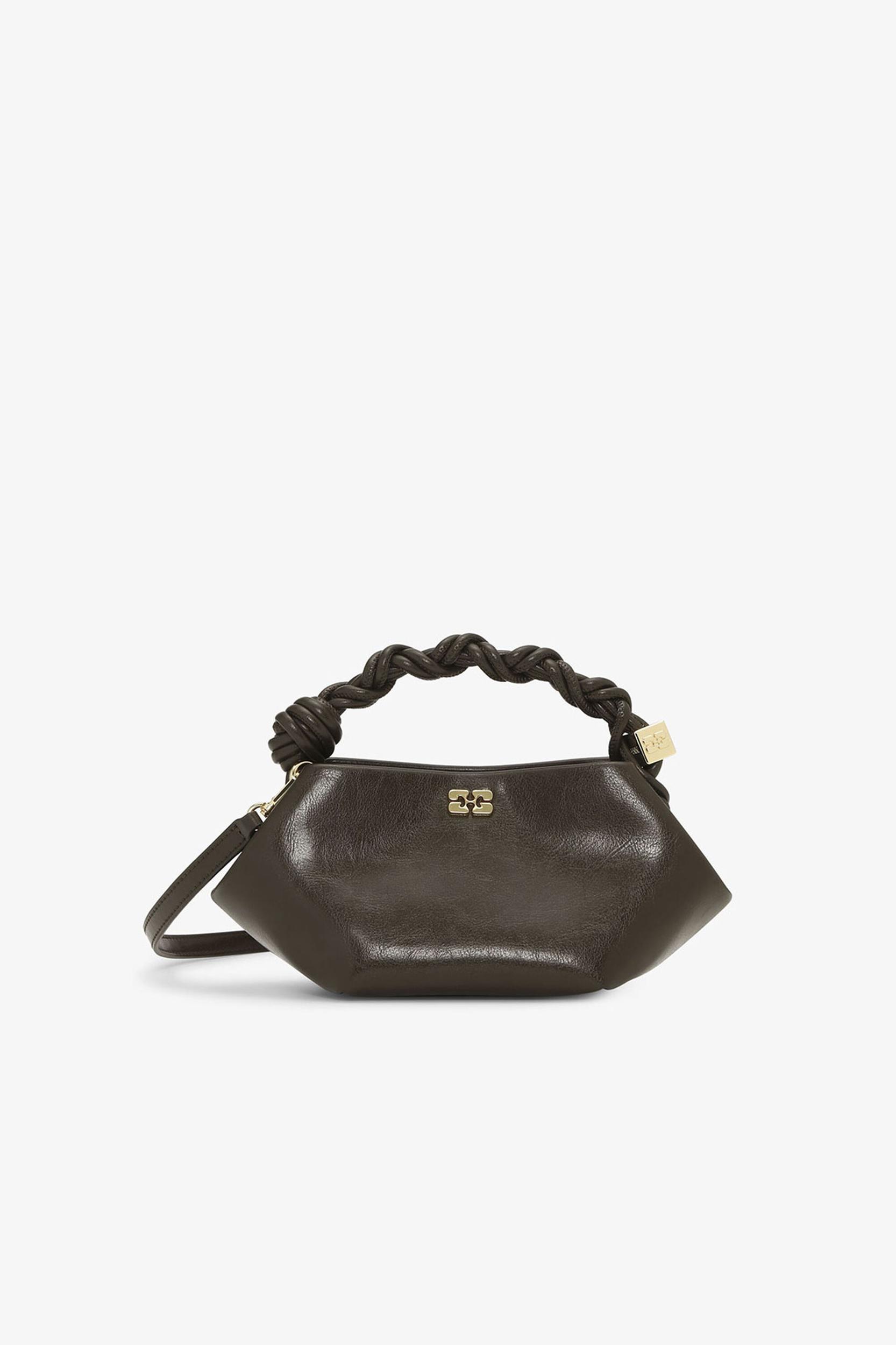 Dark Olive Mini GANNI Bou Bag Product Image
