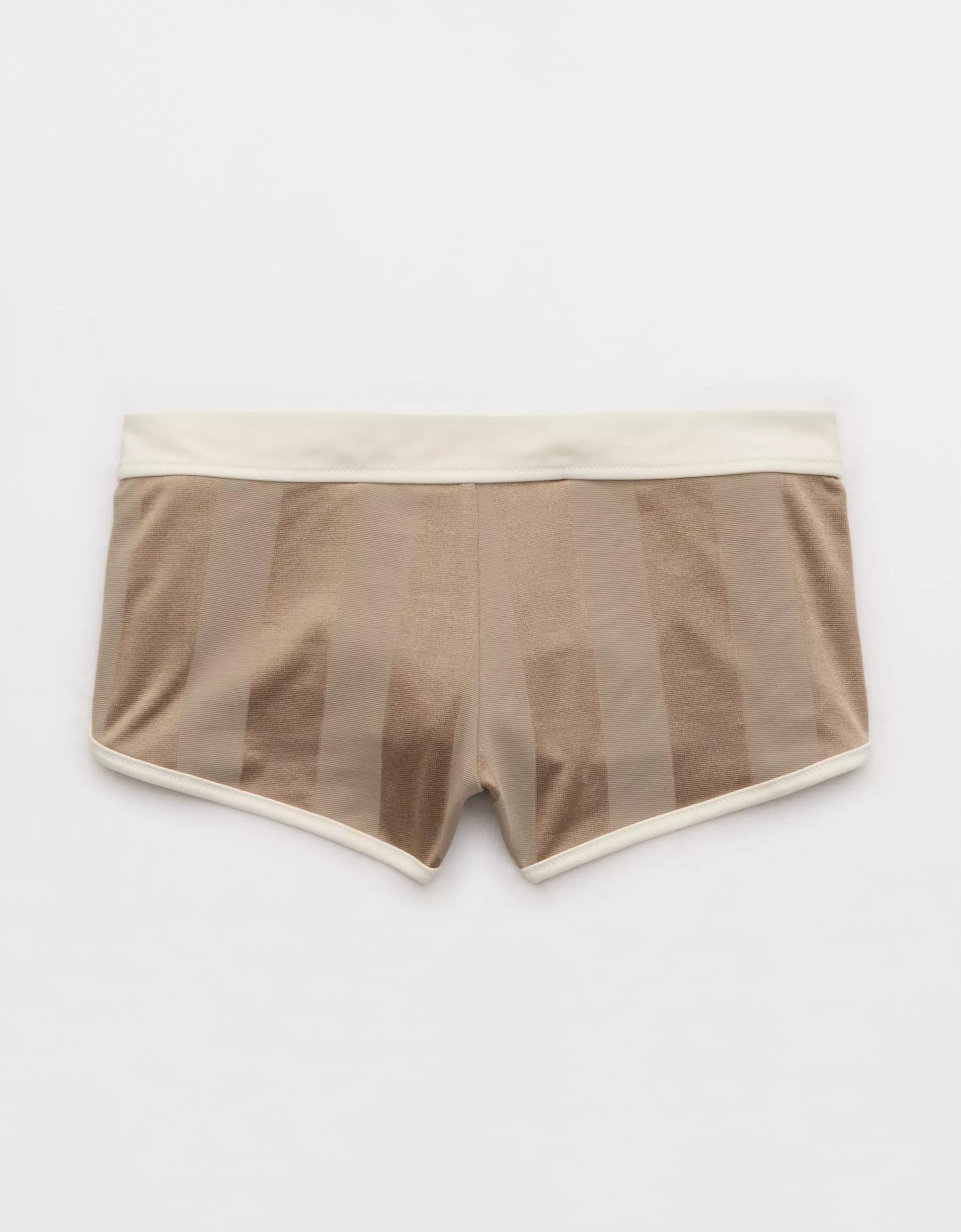 Aerie Shine Cheeky Boyshort Bikini Bottom Product Image
