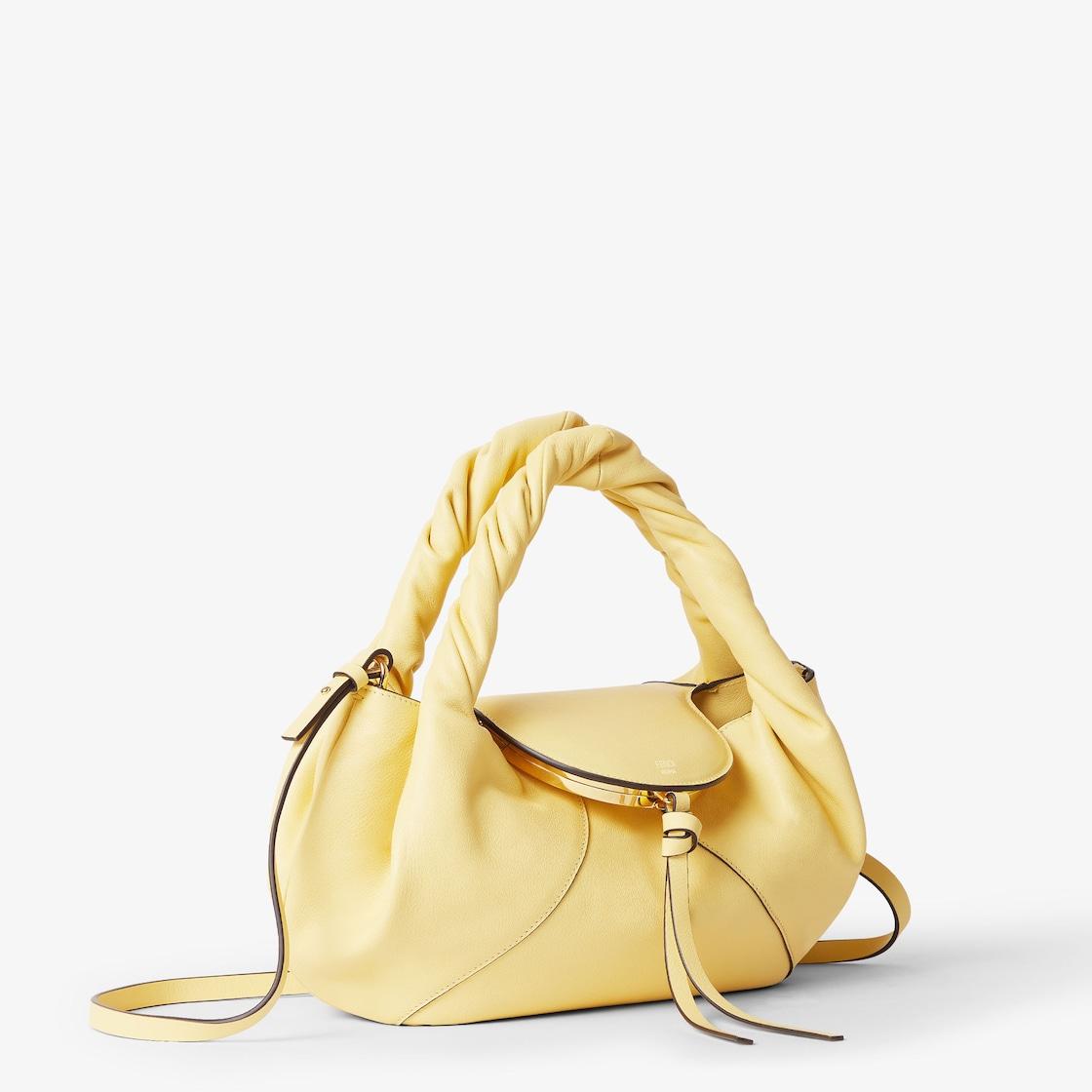 Fendi Spy SmallYellow leather bag Product Image