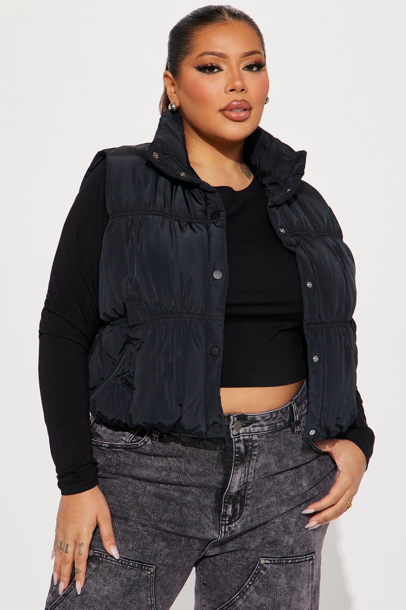 Stella Puffer Vest - Black Product Image