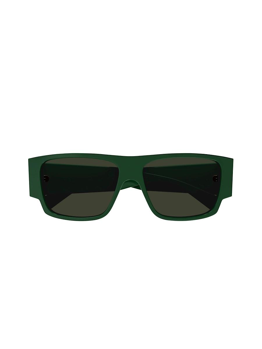 Mens Bold Triangle Stud BV1286S 57MM Square Sunglasses Product Image