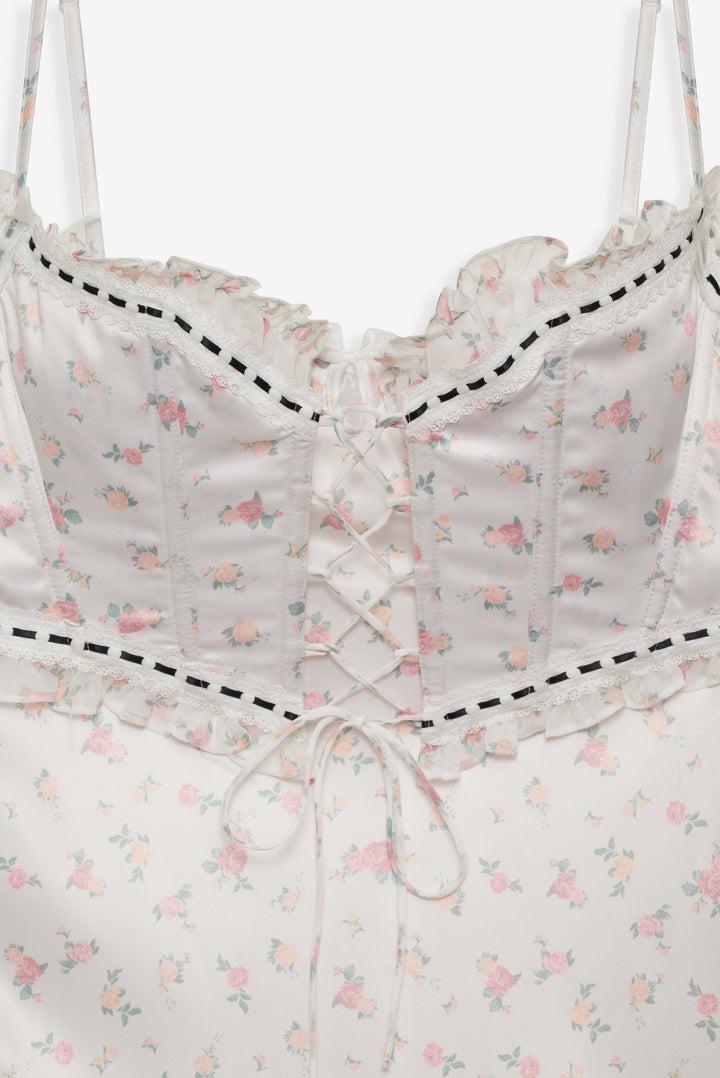 Women's Smocked V-Waist Midi Dress - A New Day™ Product Image