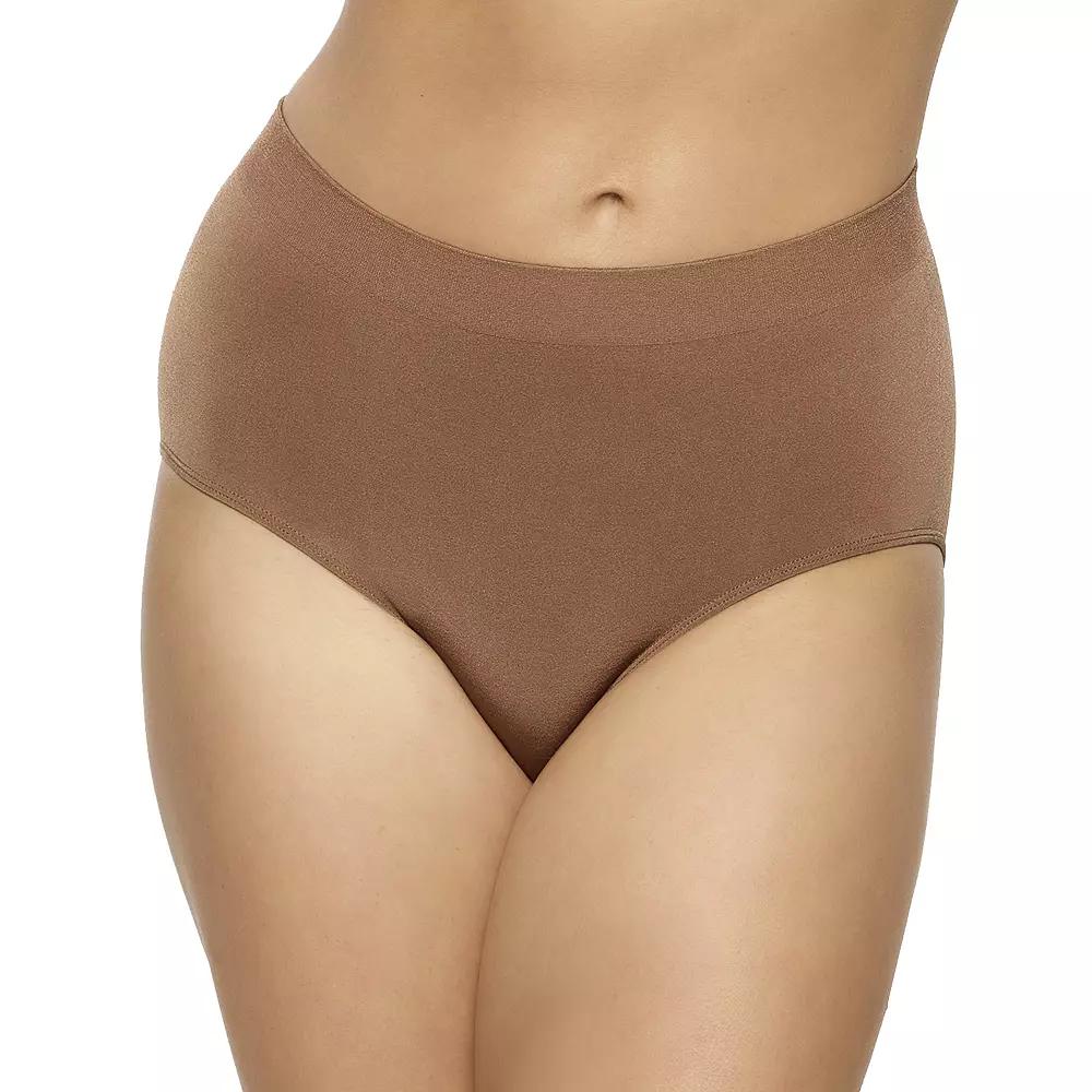 Plus Size Paramour by Felina Body Smooth Brief Panty 655128, Women's, Size: Large, Hazelnut Hzn Product Image