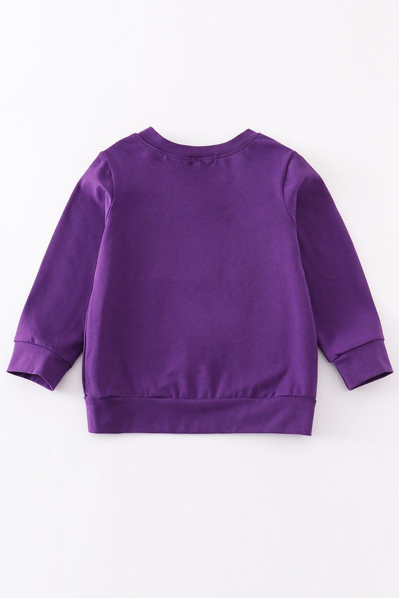 Puprle go tigers embroidery boy top Boys Product Image