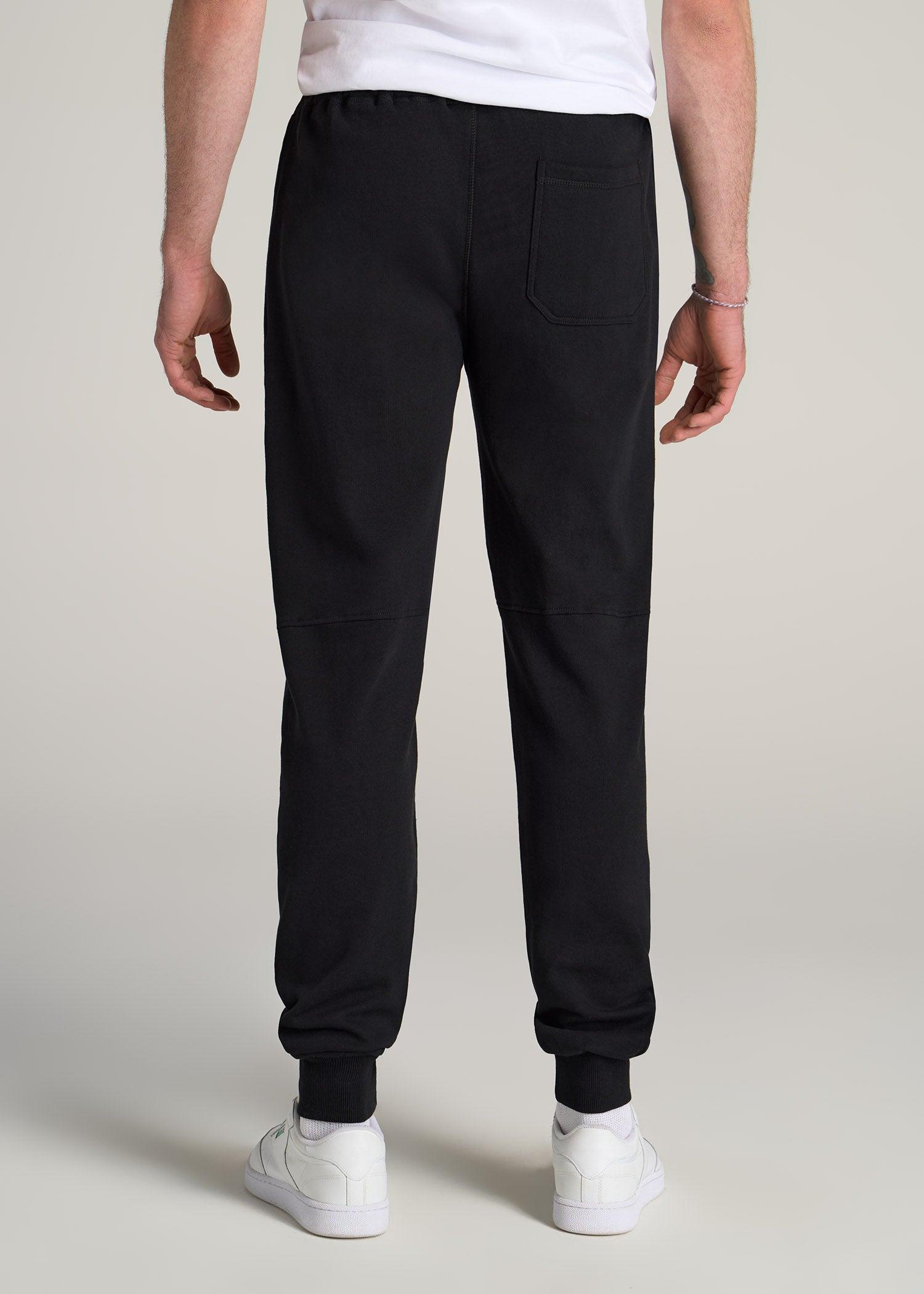 Wearever French Terry Joggers for Tall Men in Black Male Product Image