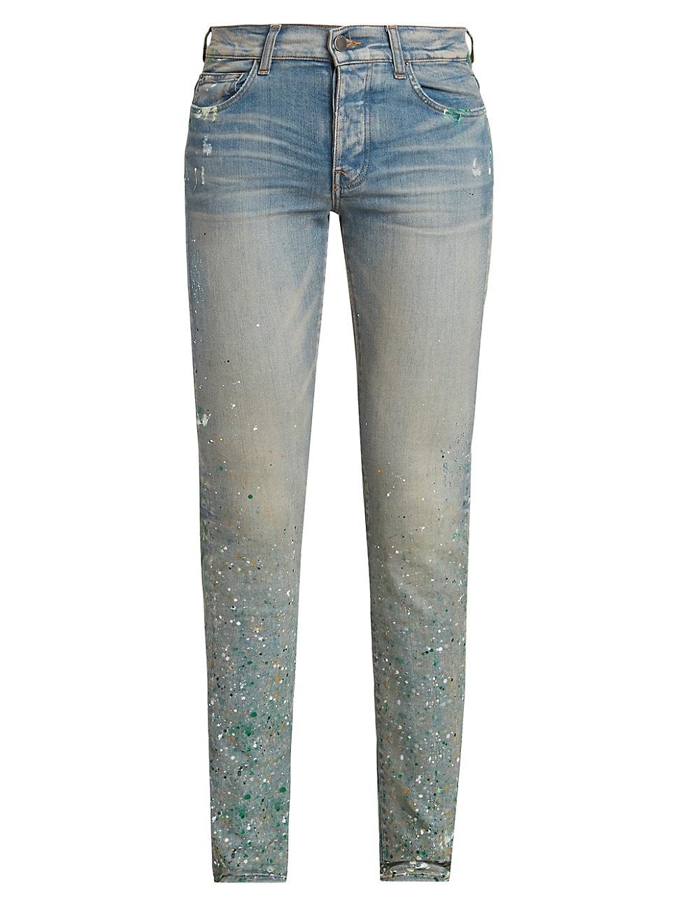Mens Painter Low-Rise Skinny Jeans Product Image