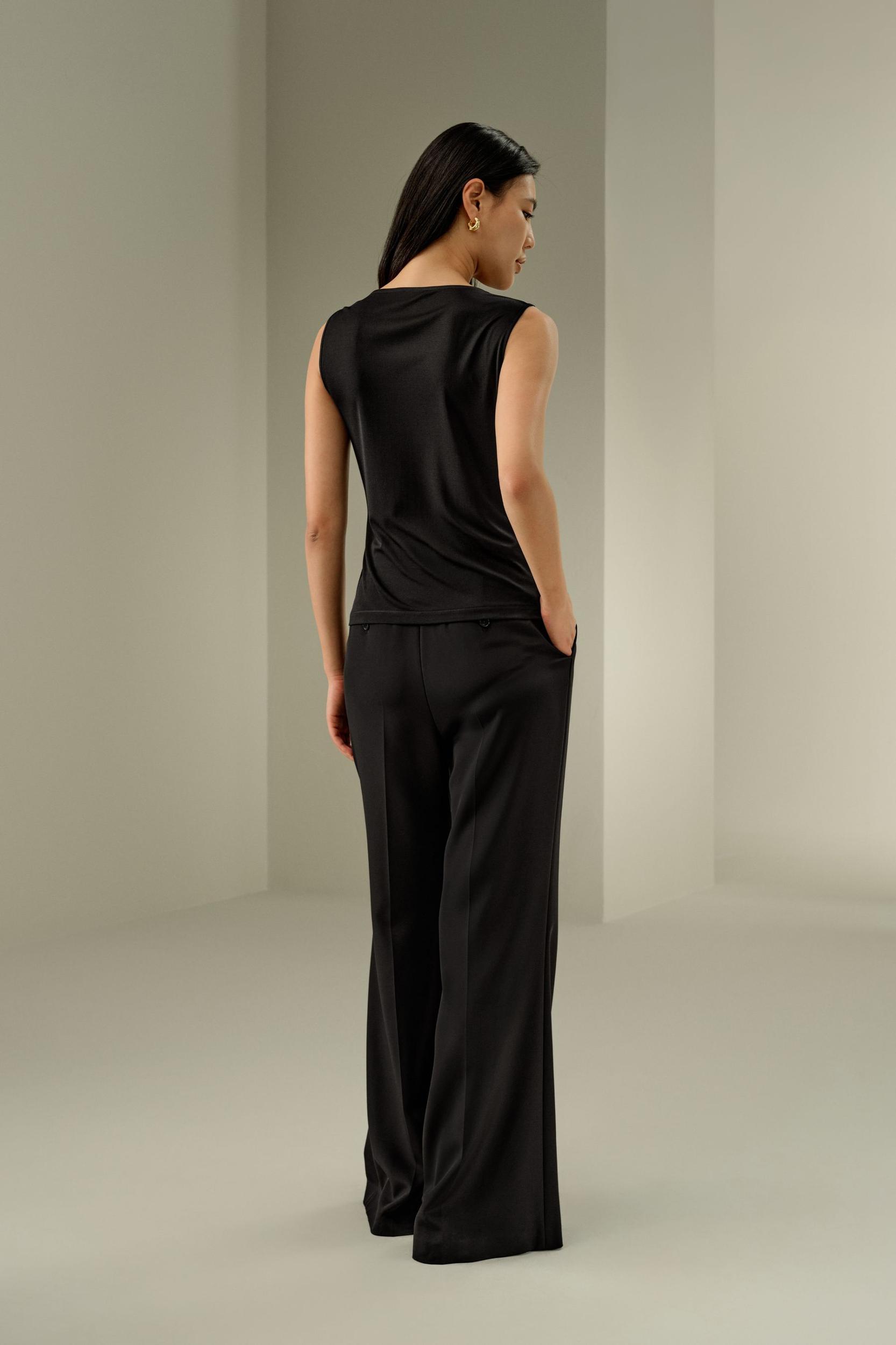 LILYSILK Silk Tshirt | Female | Lilac Premium Silk | Comfortable Perfect for Layering Tops XL Product Image