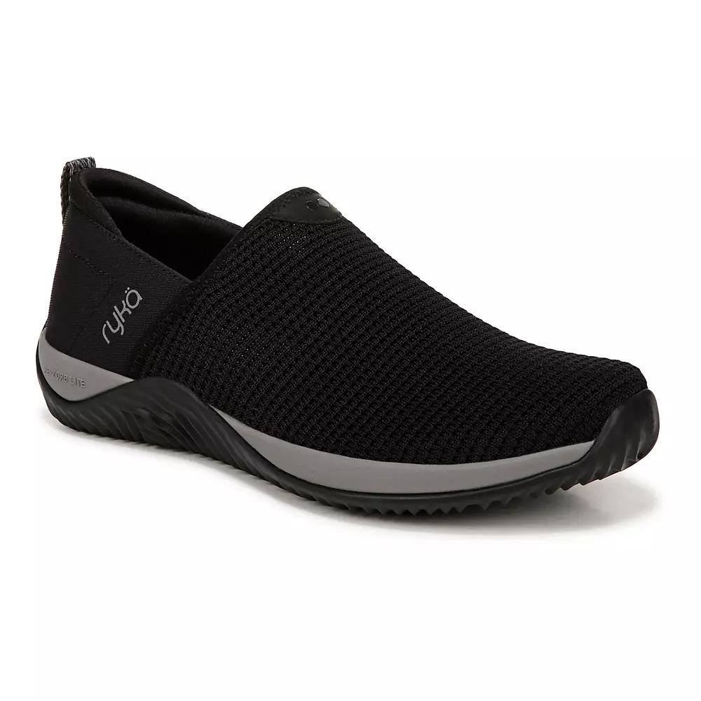 Ryka Echo Unwind Women's Slip-on Sneakers, Size: 6.5, Black Knit Product Image