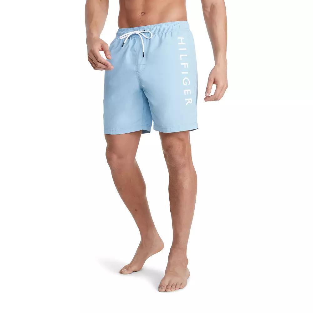 Men's Tommy Hilfiger 7" Logo Swim Trunks,  Product Image