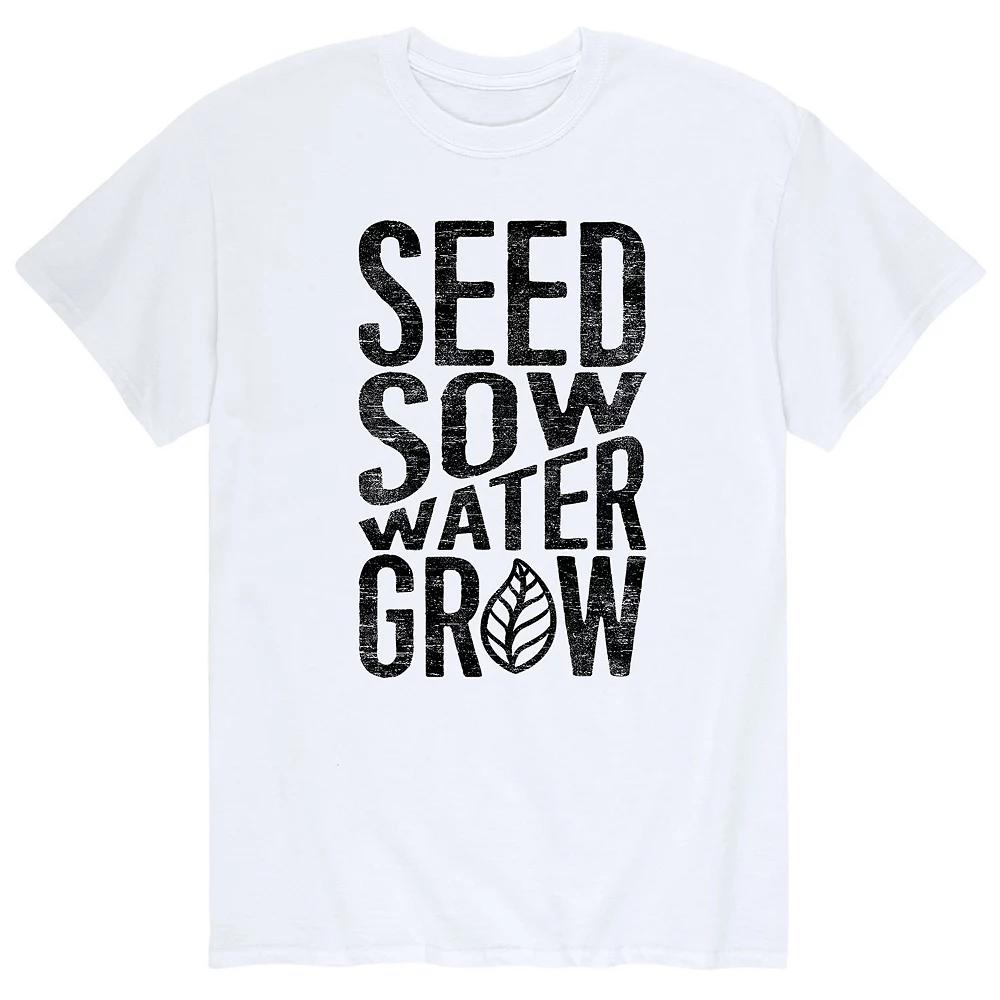 Men's Seed Sow Water Grow Tee,  Product Image