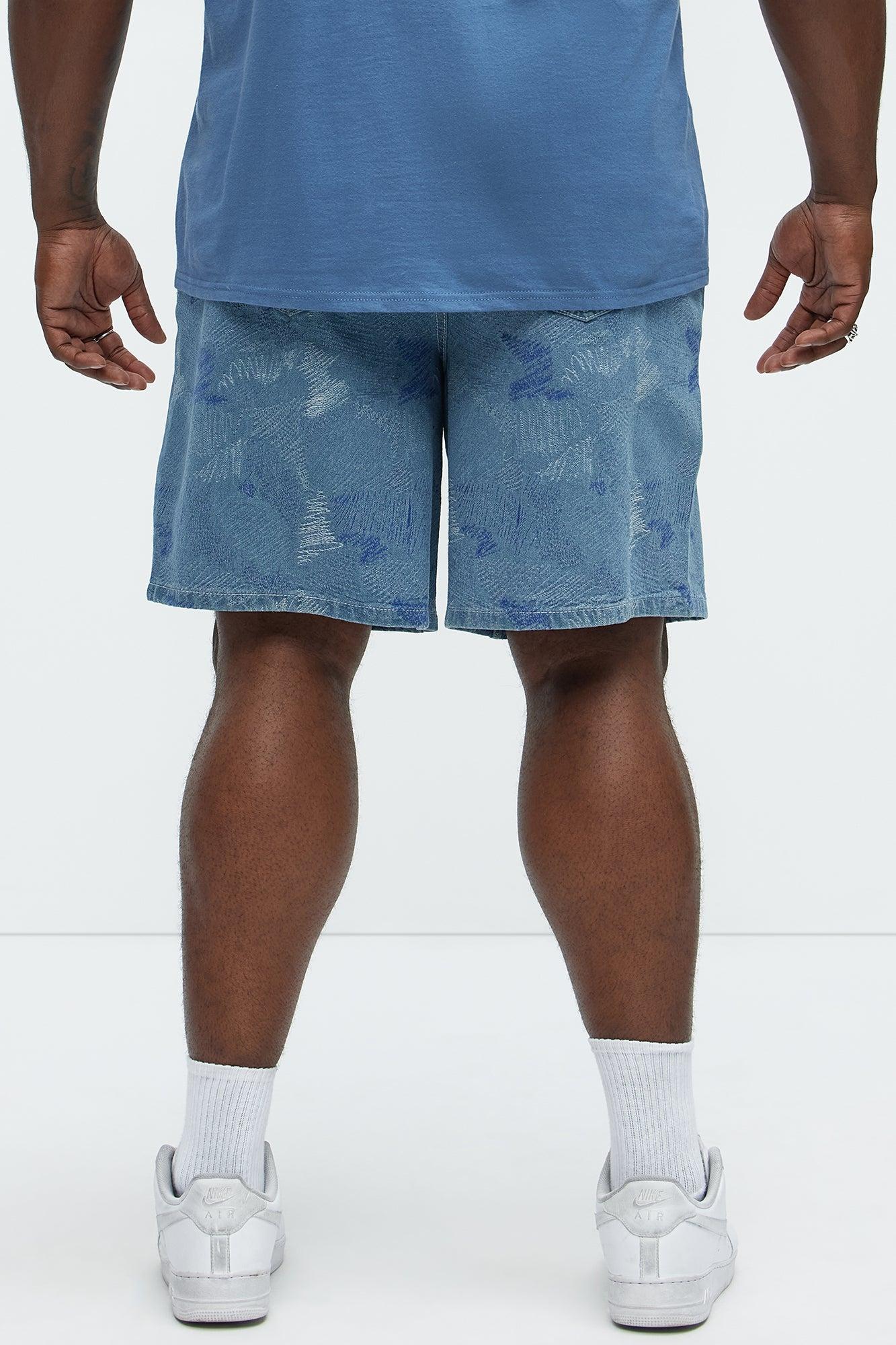 Dax Relaxed Denim Shorts - Light Wash Product Image