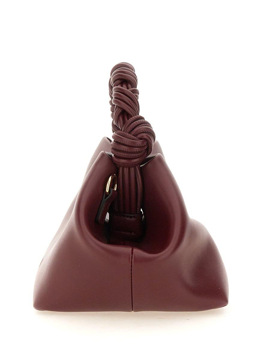 GANNI Bordeaux Mini Bou Handbag In Red Product Image