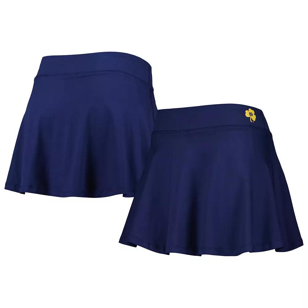 Women's ZooZatz Navy Notre Dame Fighting Irish Flowy Skort,  Product Image