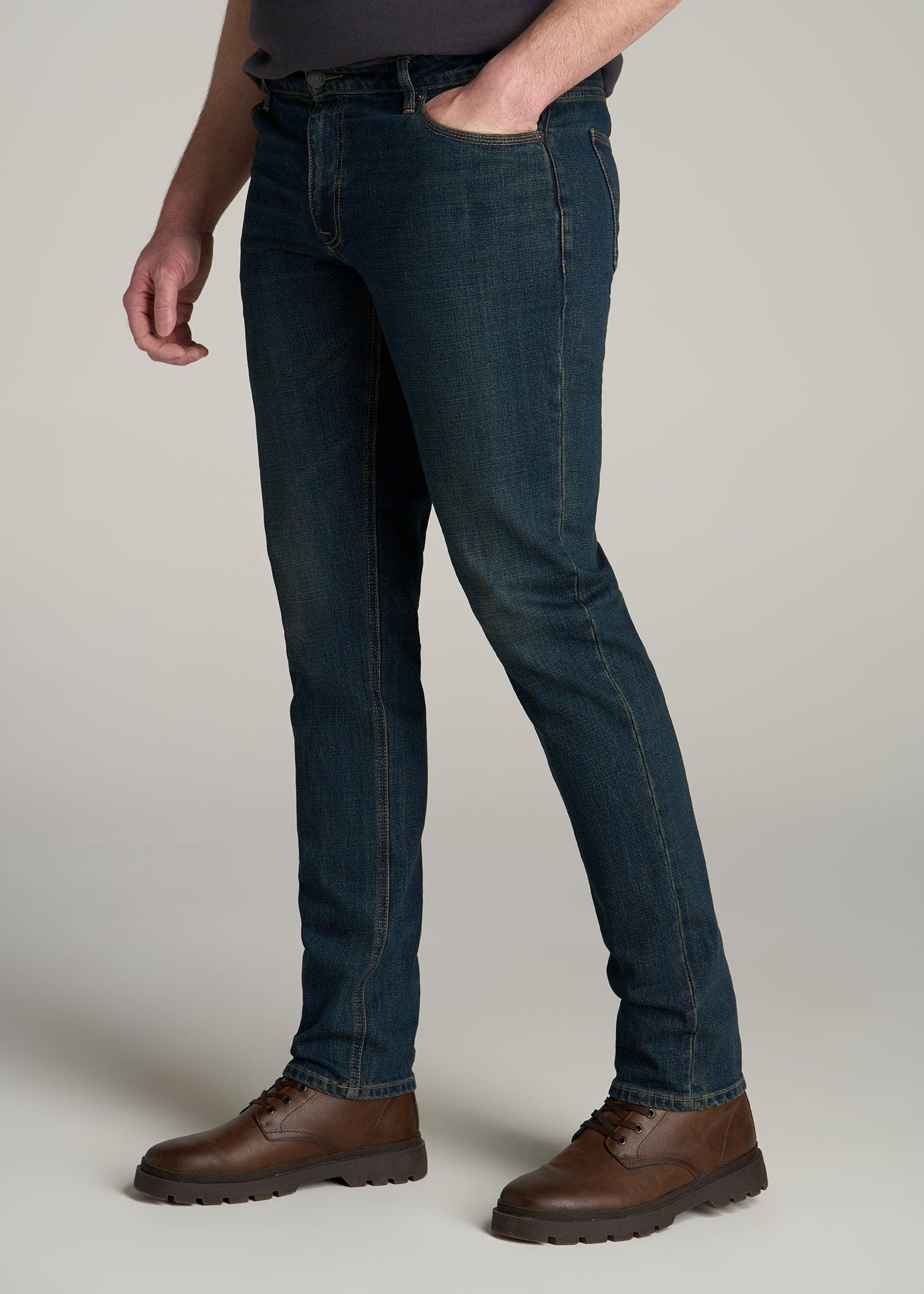 LJ&S TAPERED Jeans for Tall Men in Mechanic Blue Male Product Image