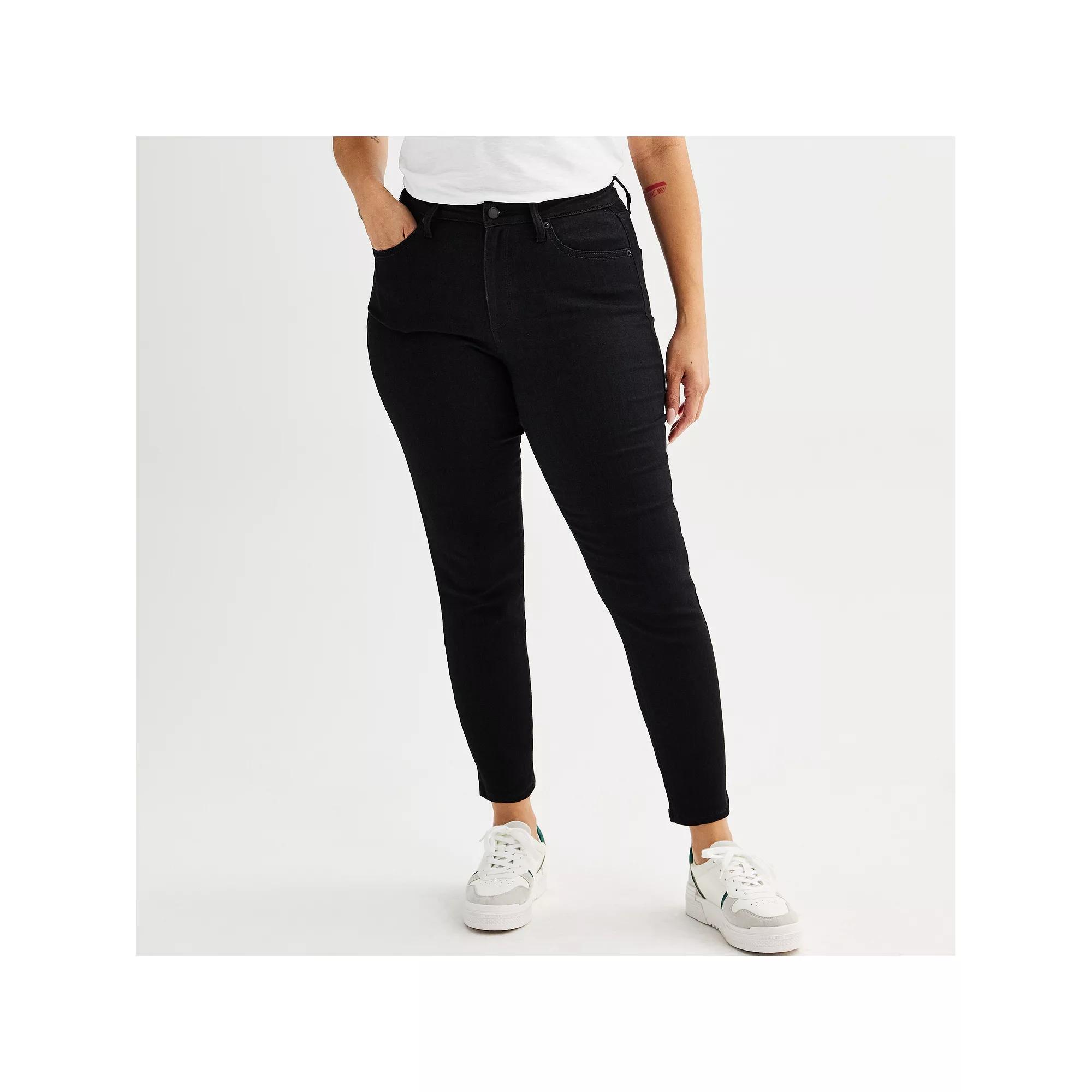 Women's Sonoma Goods For Life® High Rise Curvy Skinny Jeans,  Product Image