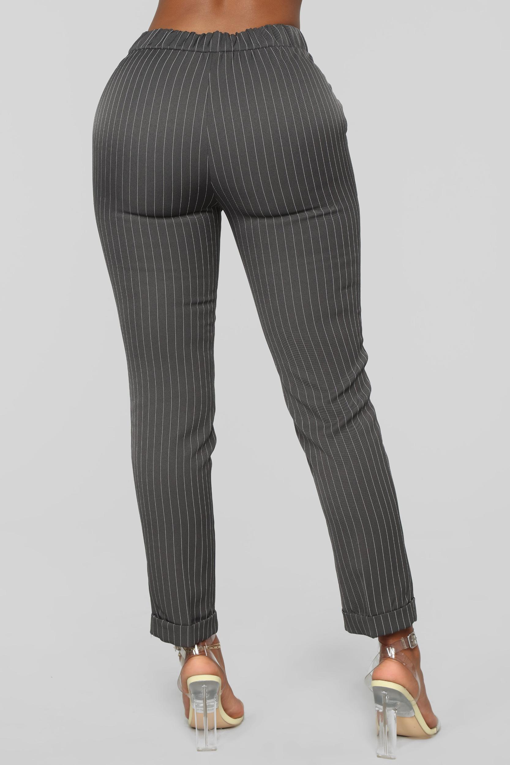 Business As Usual Pants - Grey/Combo Product Image