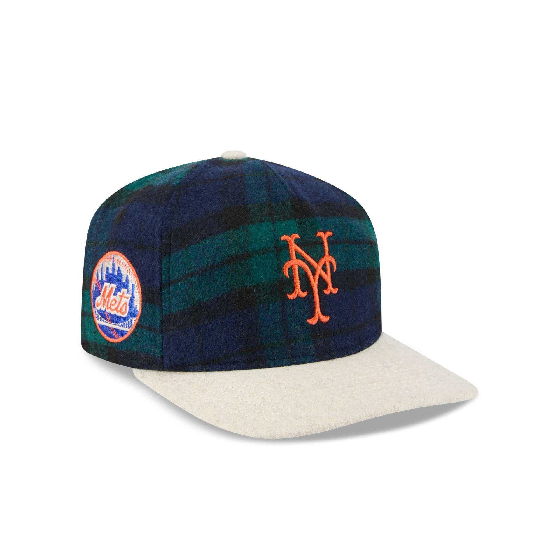 New York Mets Plaid Letterman 19TWENTY Adjustable Hat Male Product Image