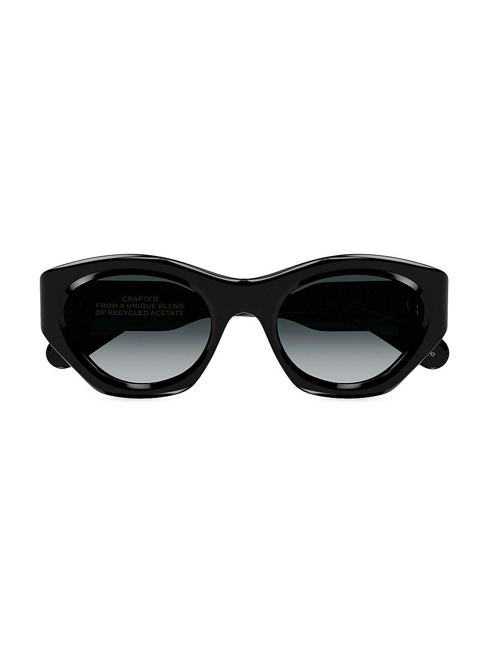 Womens Gayia 53MM Acetate Cat-Eye Sunglasses Product Image