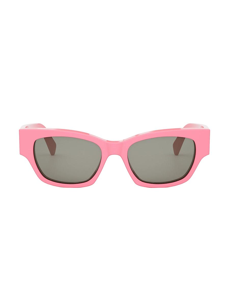 Womens 54MM Rectangular Sunglasses Product Image
