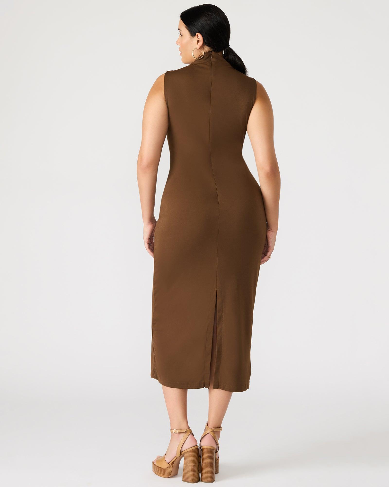 MO DRESS BROWN Female Product Image