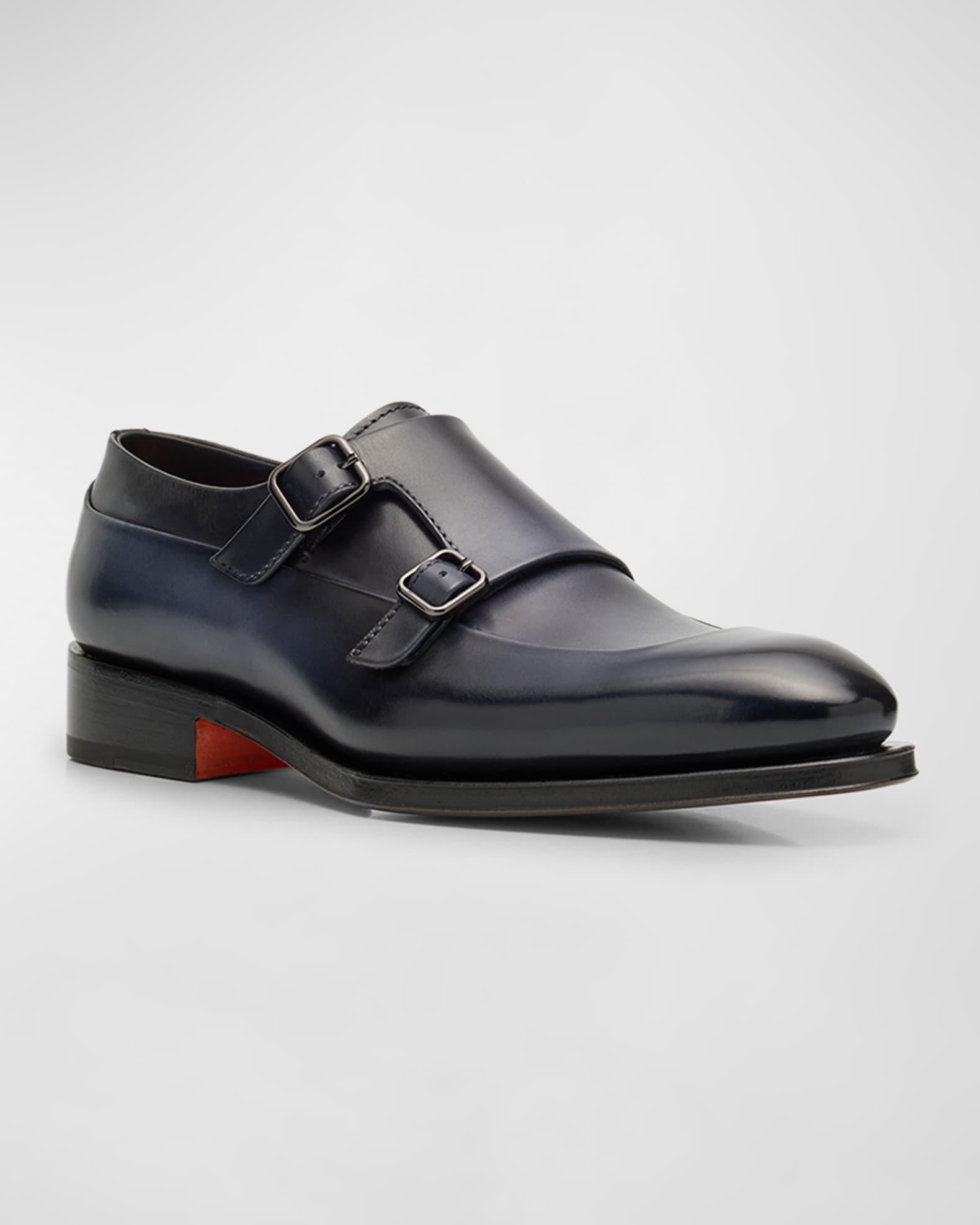 Men's Eros Double-Monk Strap Loafers Product Image