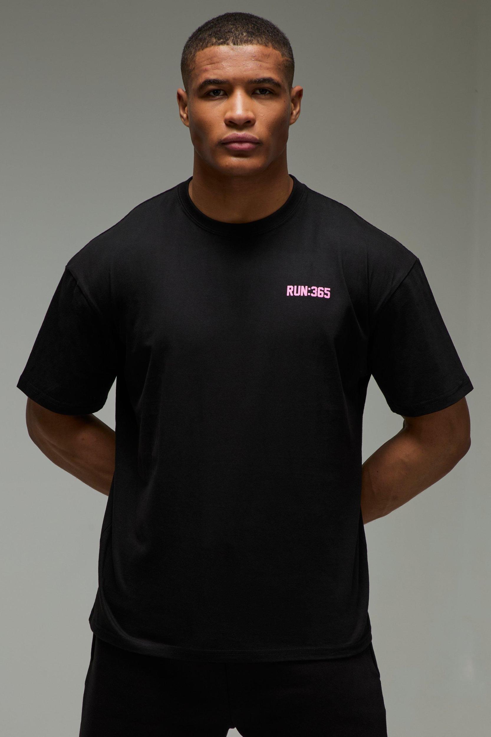 MAN Active Run:365 Oversized T-Shirt | boohooMAN USA Product Image