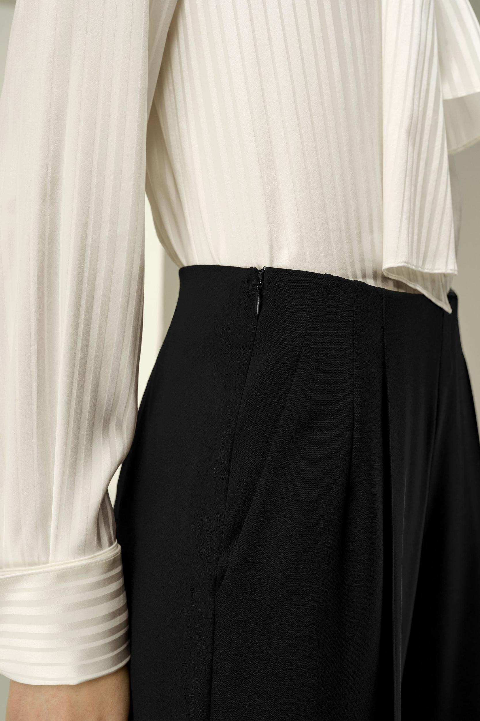 Stretch Silk Wide-Leg Pants Product Image