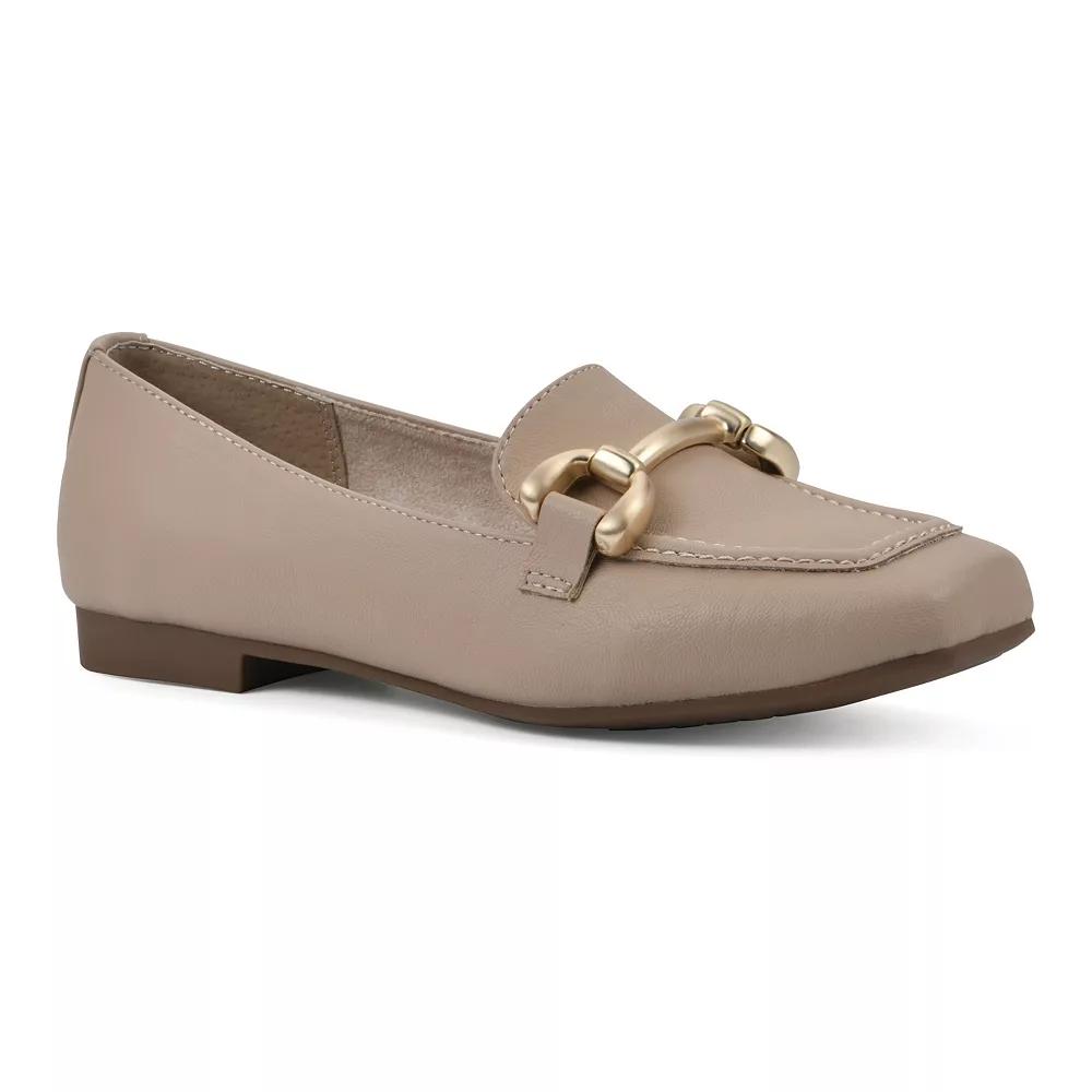 Cliffs by White Mountain Bestow Women's Loafers, Size: 6, Natural Smo Product Image