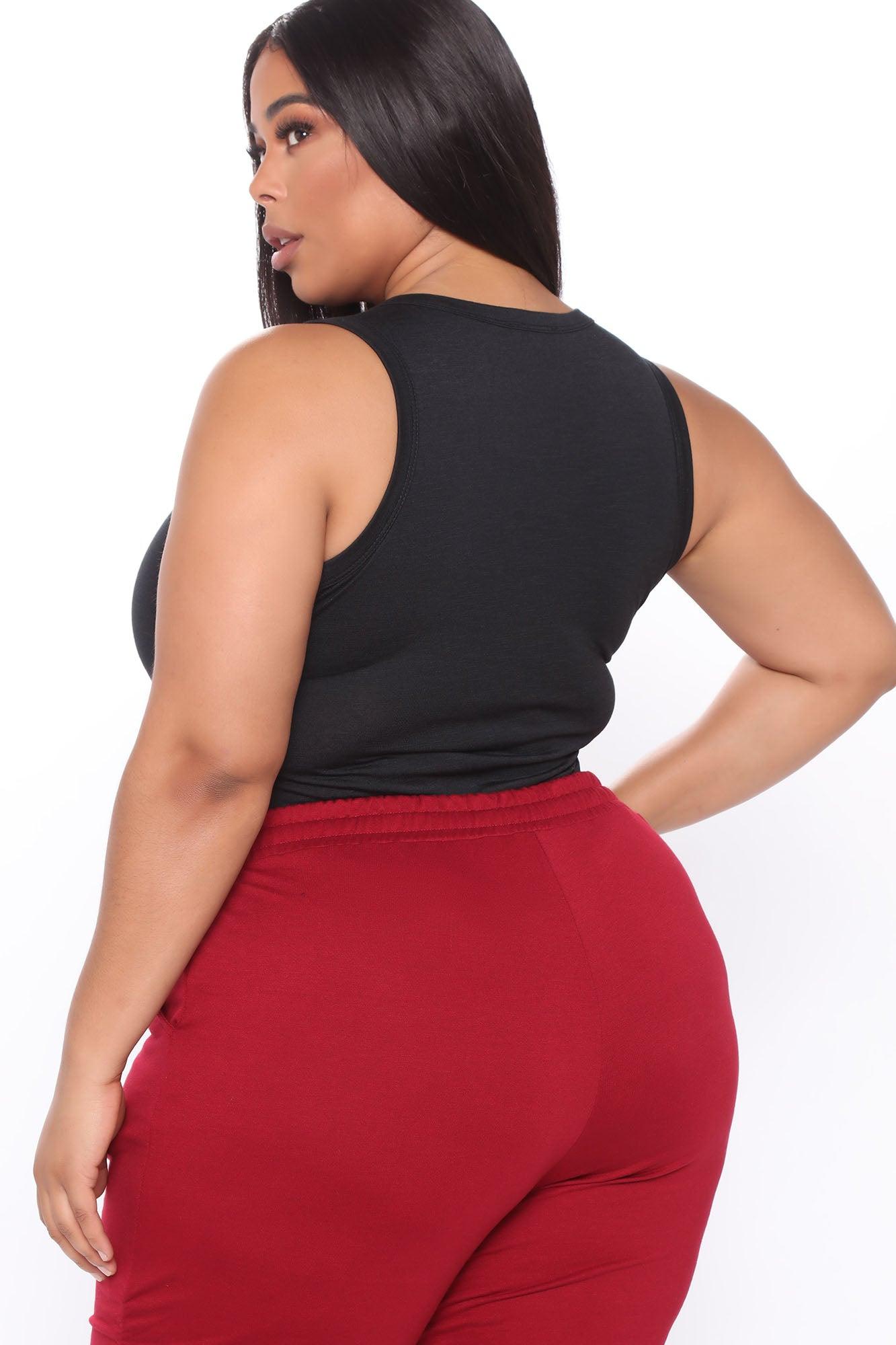 Alana Sleeveless Bodysuit - Black Product Image