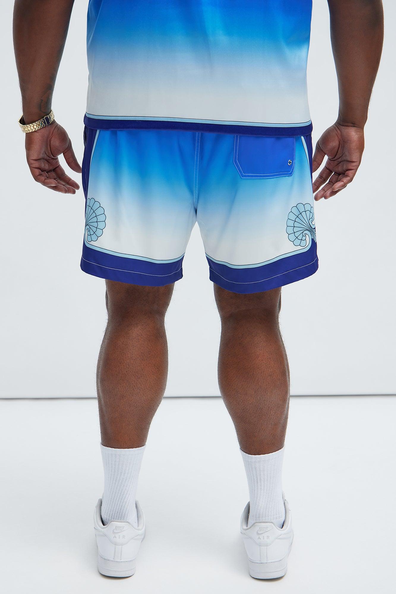 Seadrift Swim Classic Trunk - Blue/combo Product Image