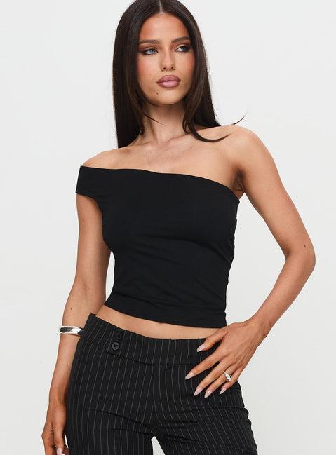 Irina Multi-Wear Top Black Product Image