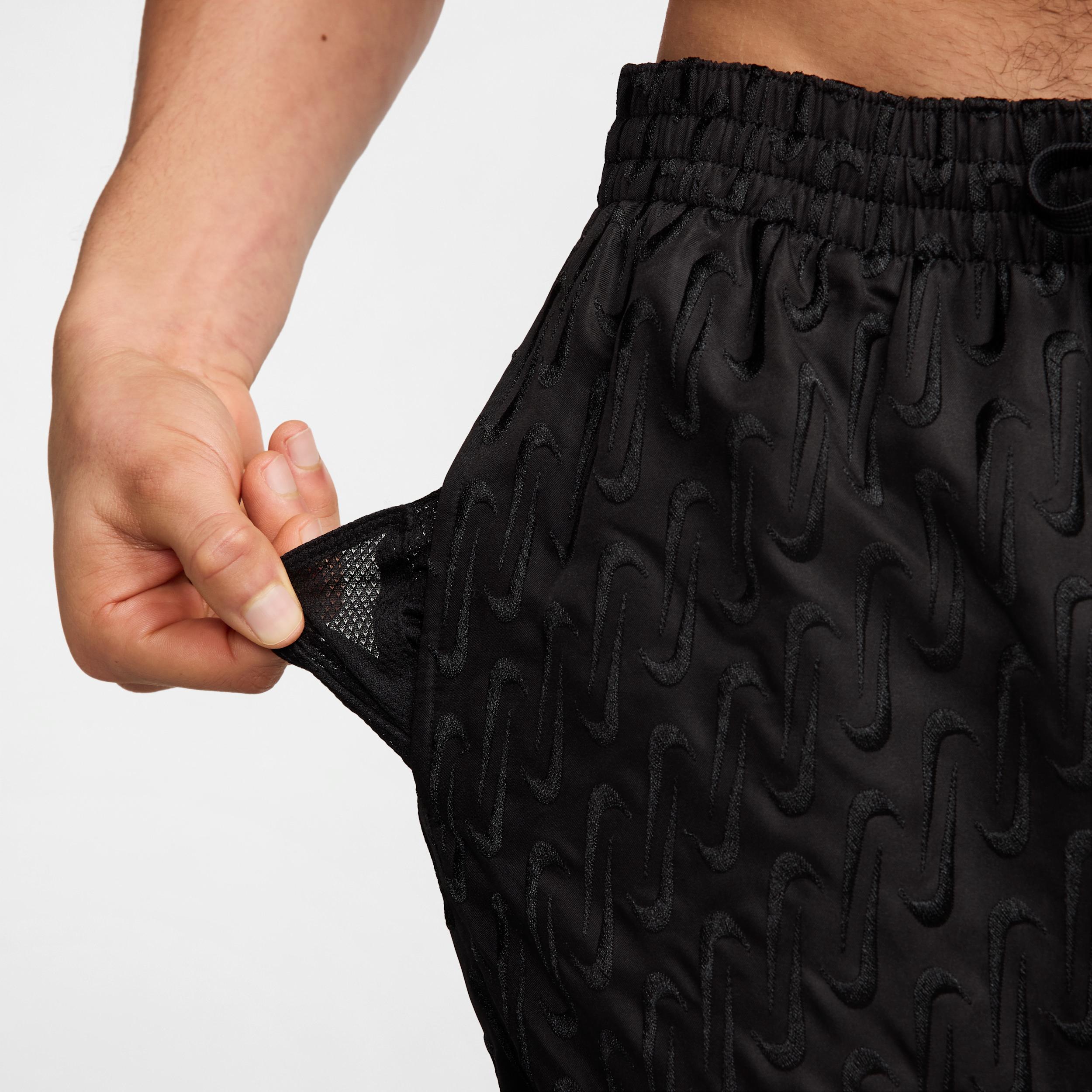 Nike Men's Swim Breaker Swoosh logo Link 5" Fully Lined Volley Shorts Product Image