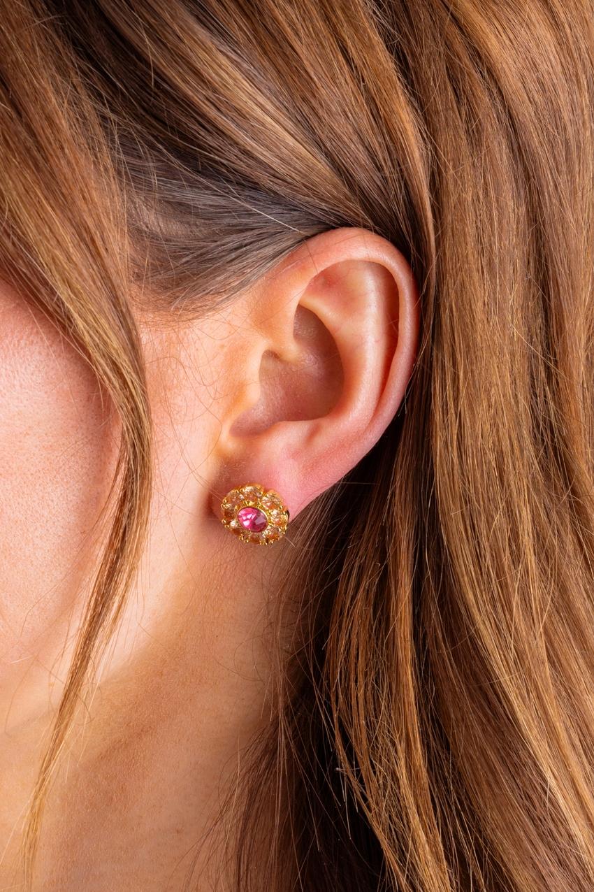 Caroline Flowers Stud Earrings Product Image