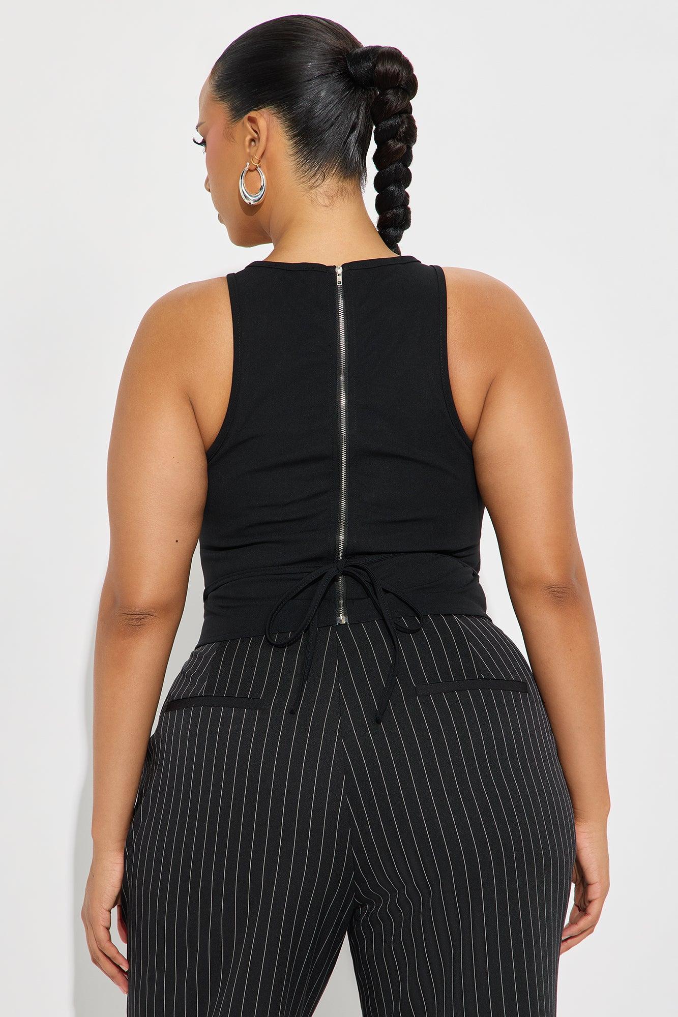 Body Chemistry Corset Top - Black Female Product Image