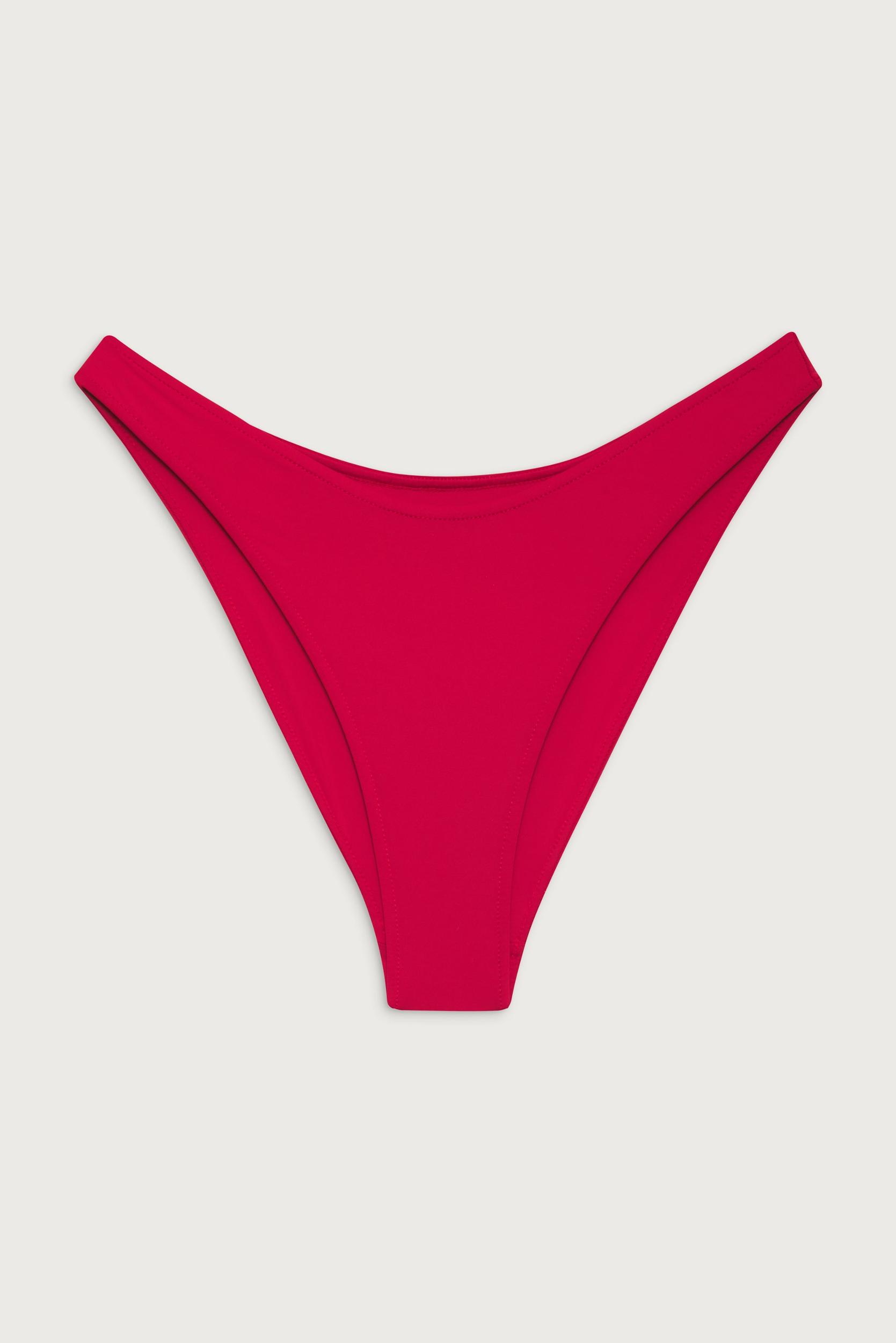 Dove Classic Bikini Bottom - True Red Product Image