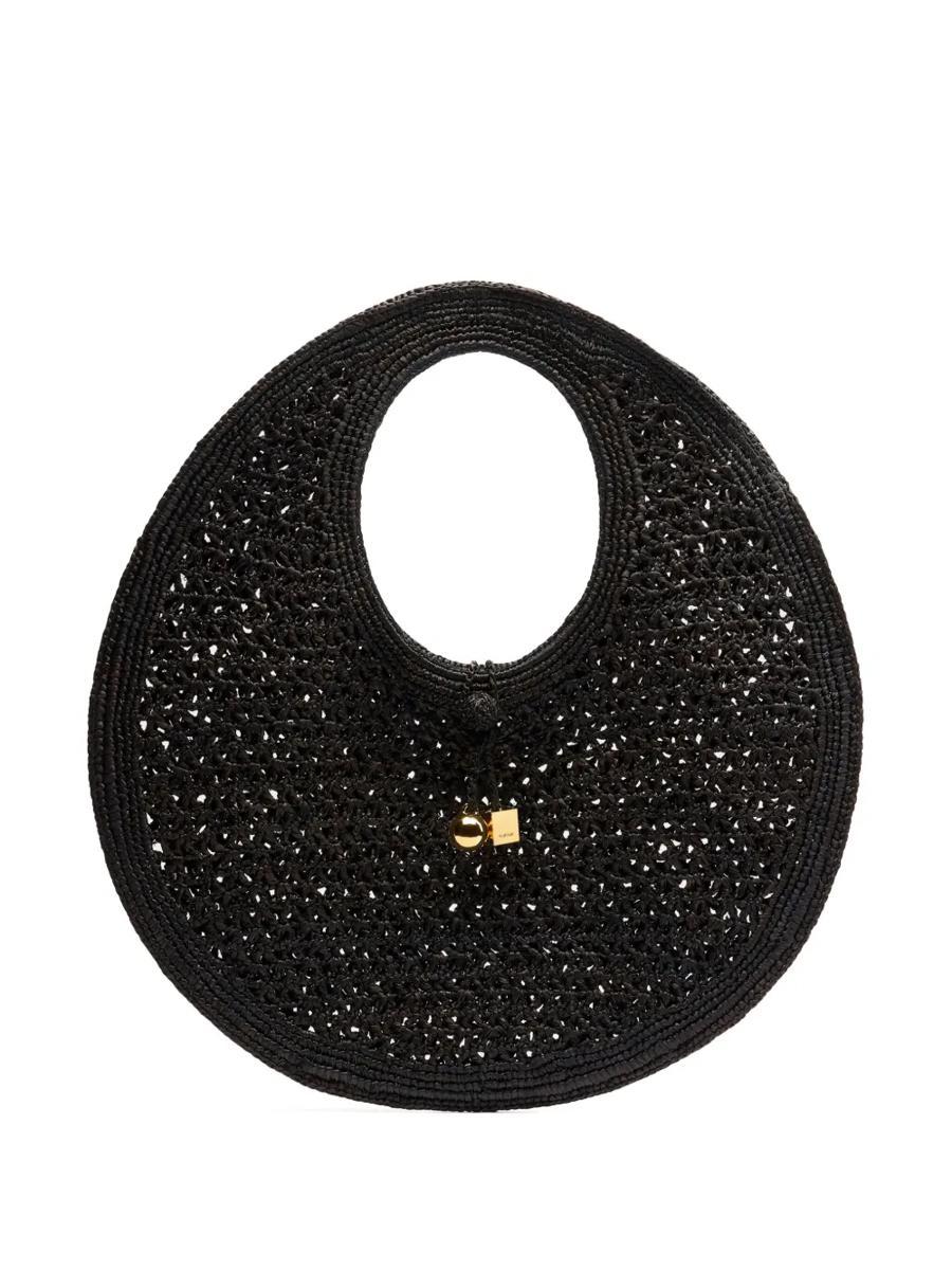 Le Rond Spiaggia raffia shoulder bag Product Image