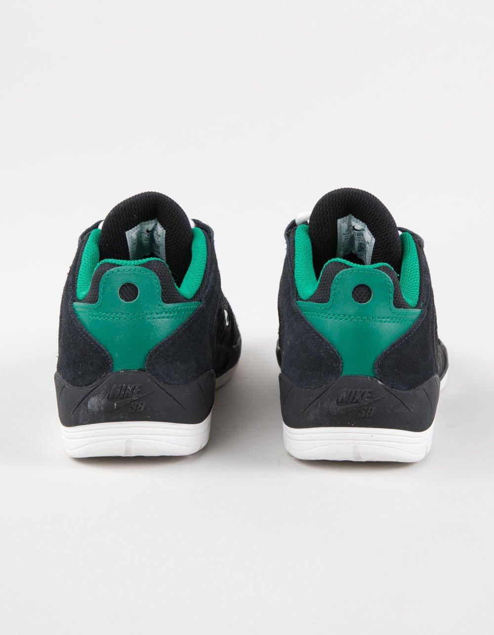 NIKE SB Vertebrae Skate Shoes - Black Green Product Image