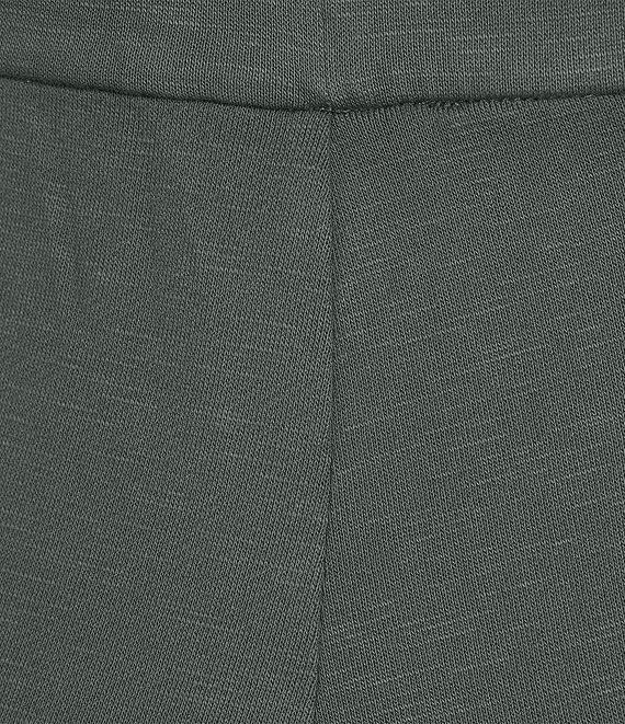 Eileen Fisher Organic Cotton Garment Dyed Terry Ballet Neck Long Sleeve Box Top Product Image