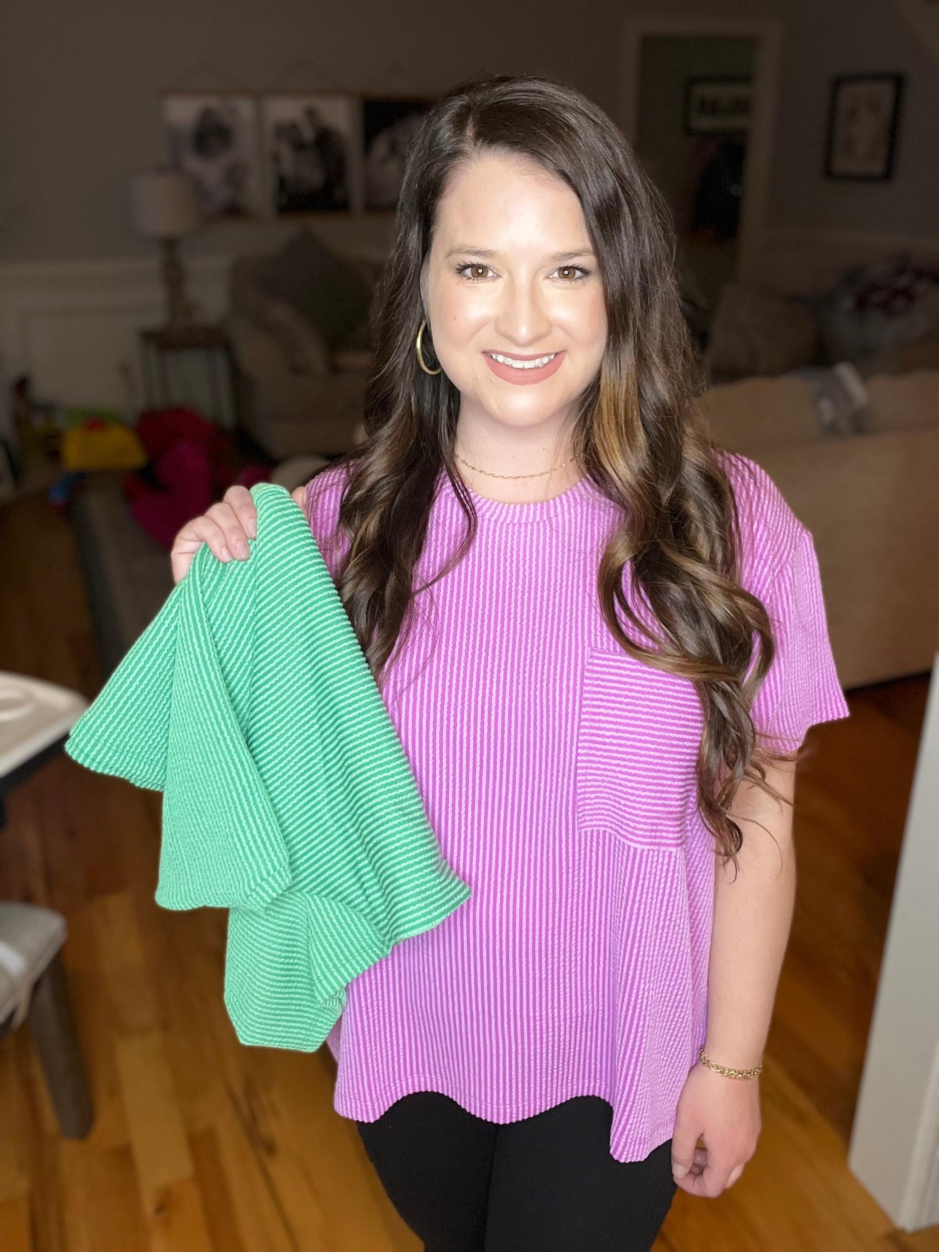 Off White Spring Pocket Tee Product Image