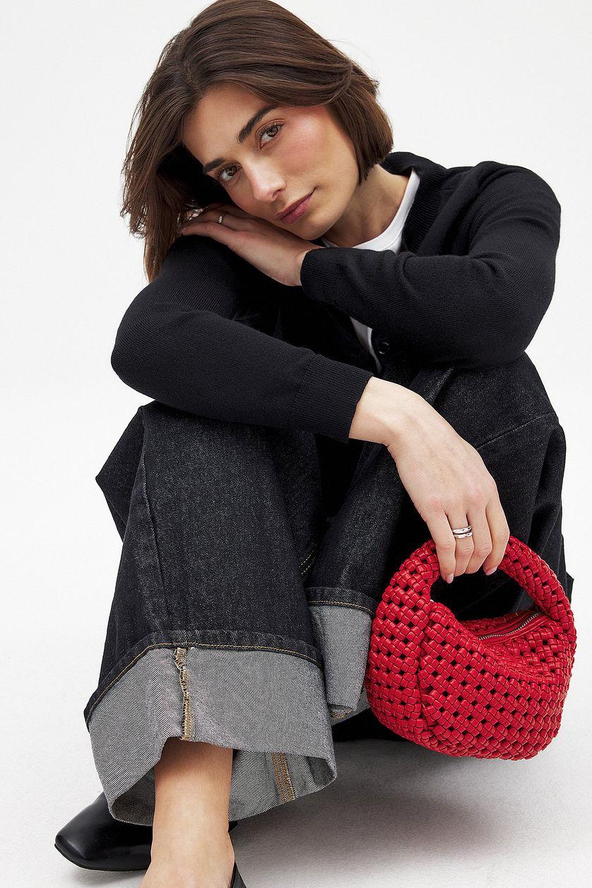 Woven Handbag Product Image