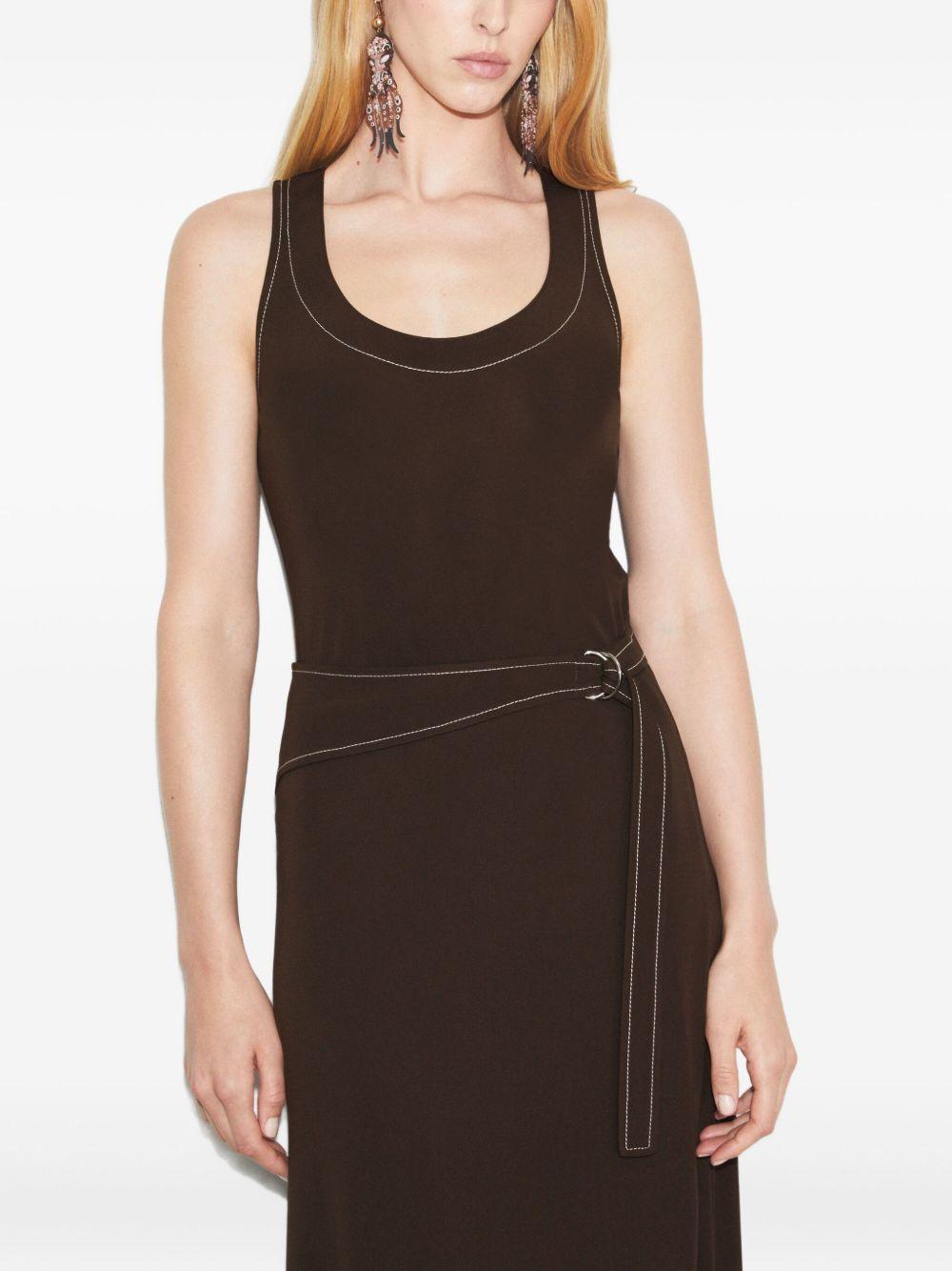 contrast-stitched tank top Product Image