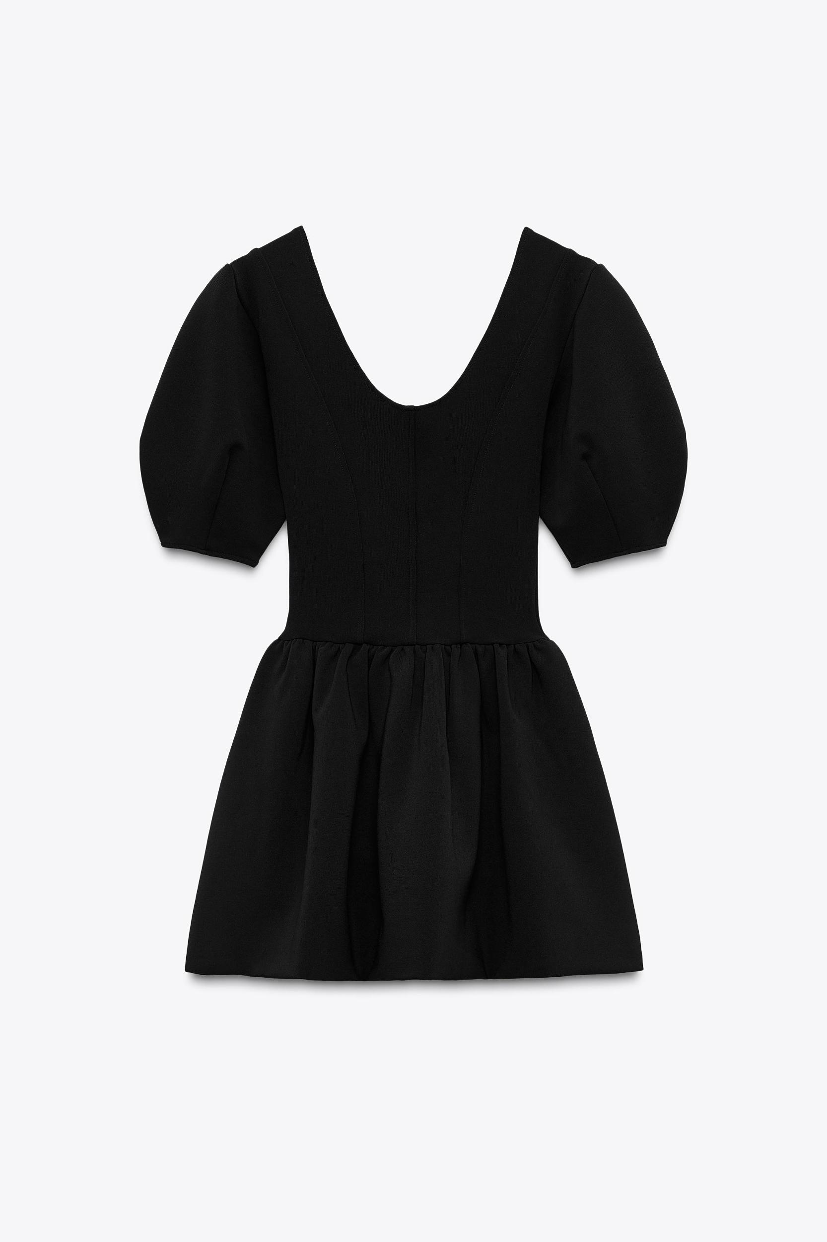 FITTED SKATER DRESS Product Image