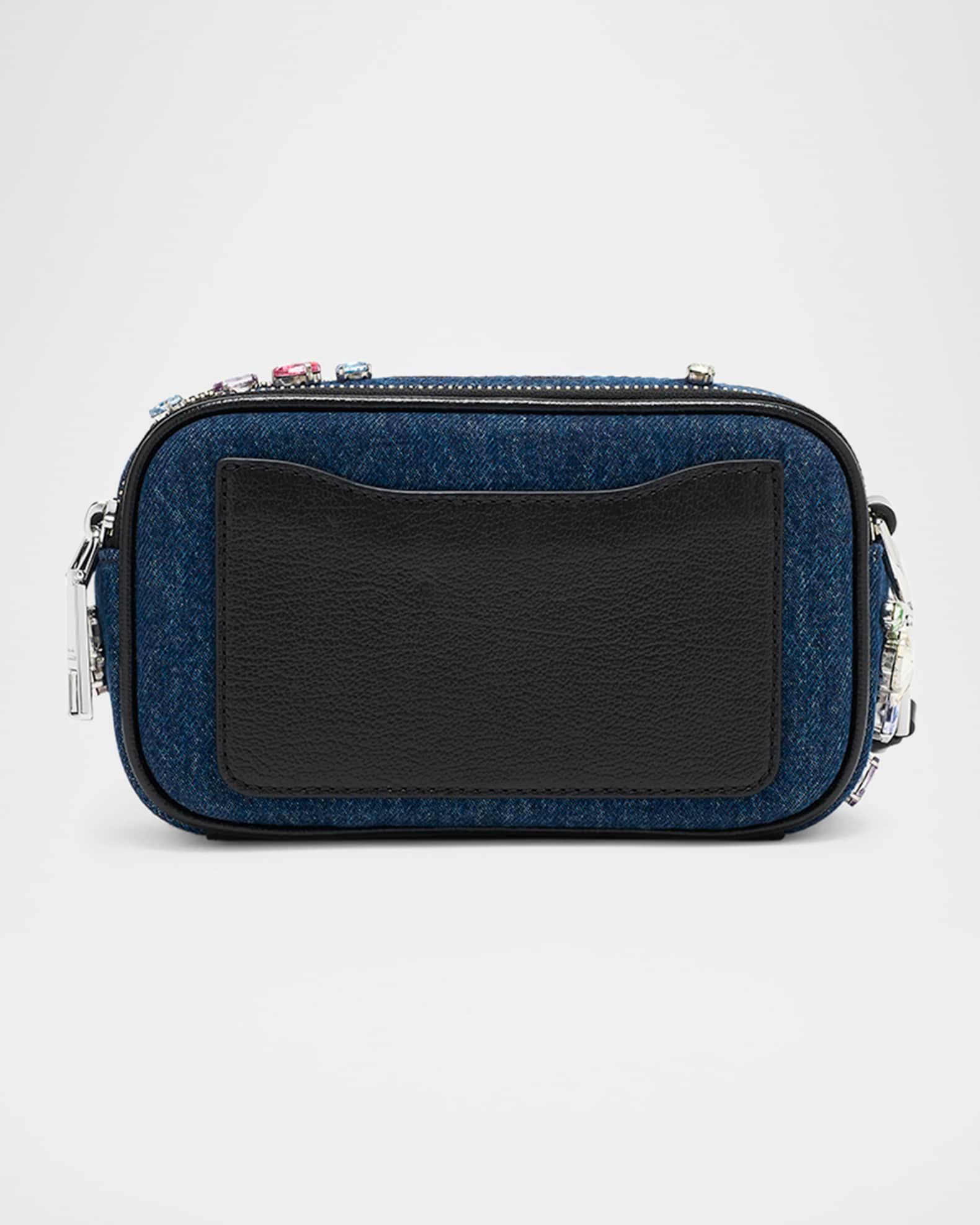 The Snapshot Embellished Denim Crossbody Bag Product Image